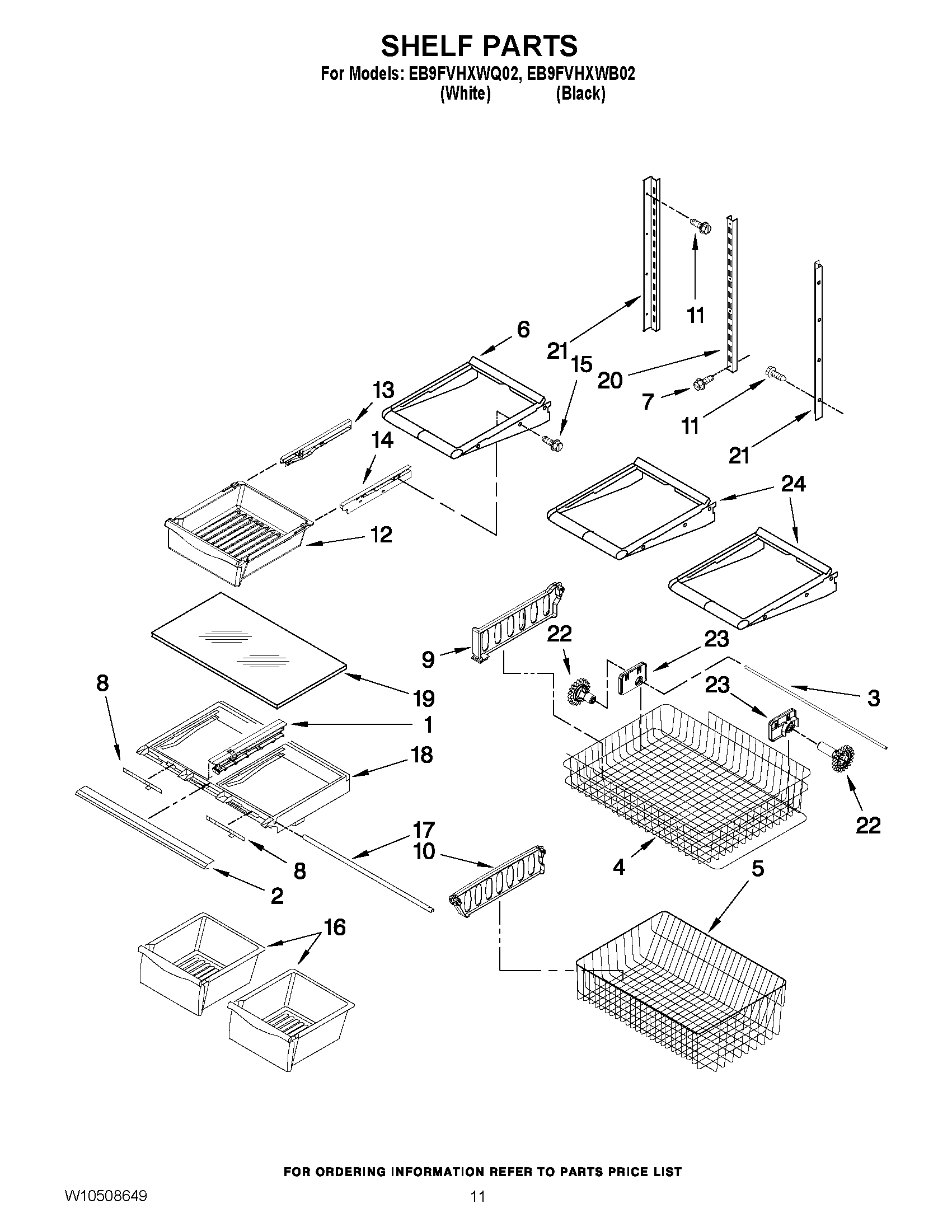 07 - SHELF PARTS