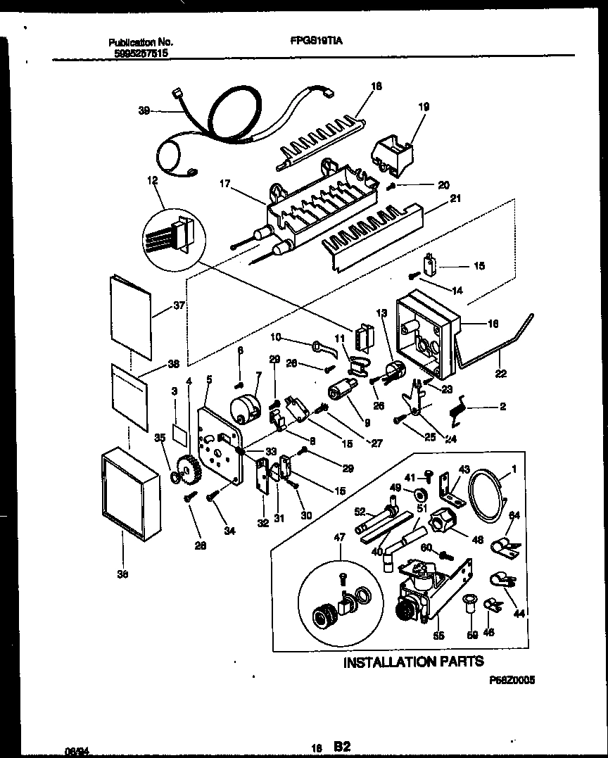 09 - ICE MAKER AND INSTALLATION PARTS