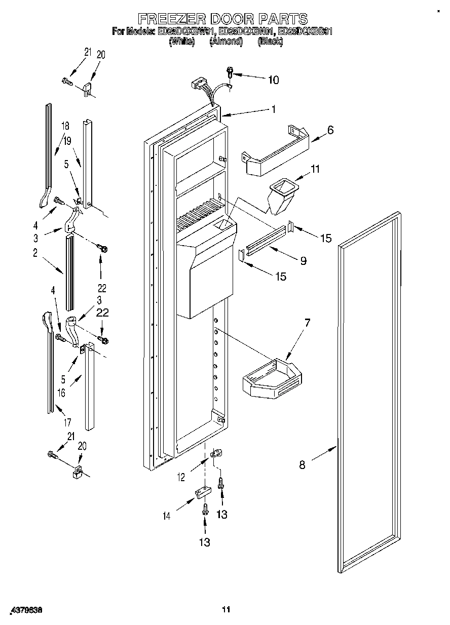 07 - FREEZER DOOR