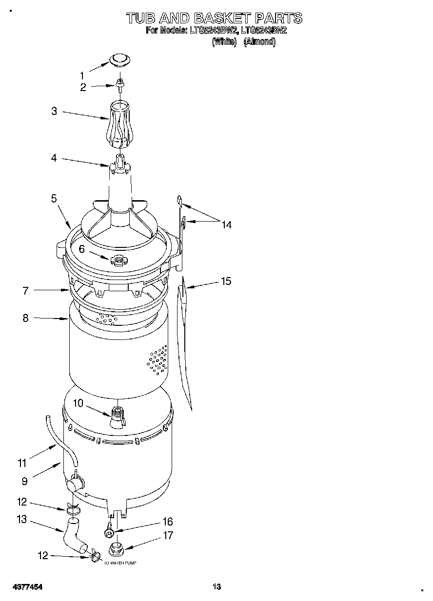 10 - TUB AND BASKET