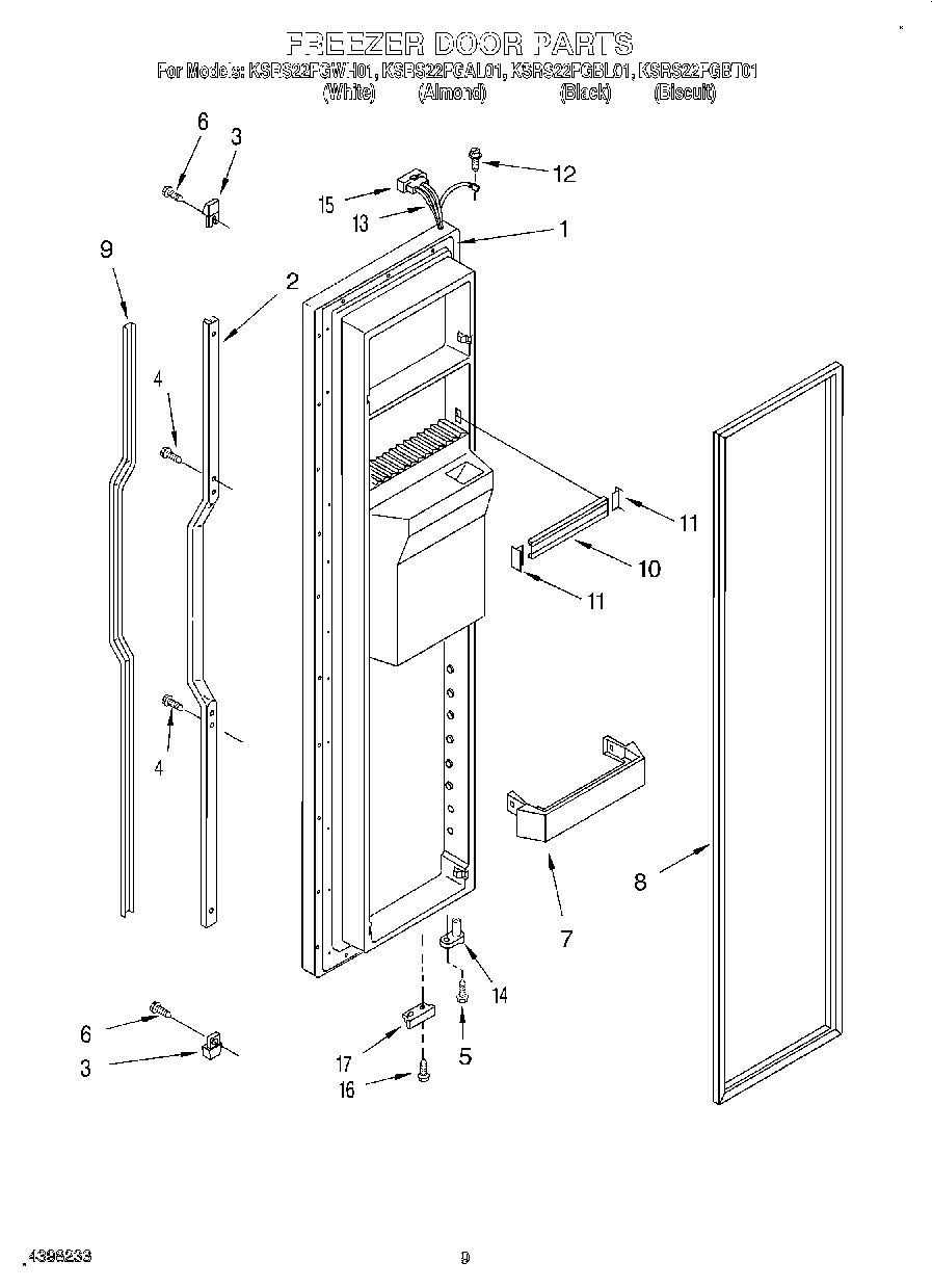 06 - FREEZER DOOR