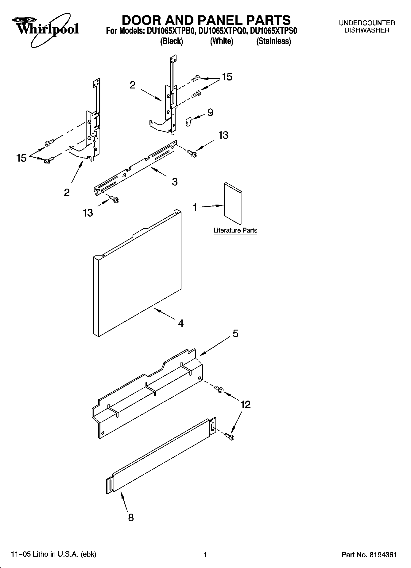 01 - DOOR AND PANEL PARTS
