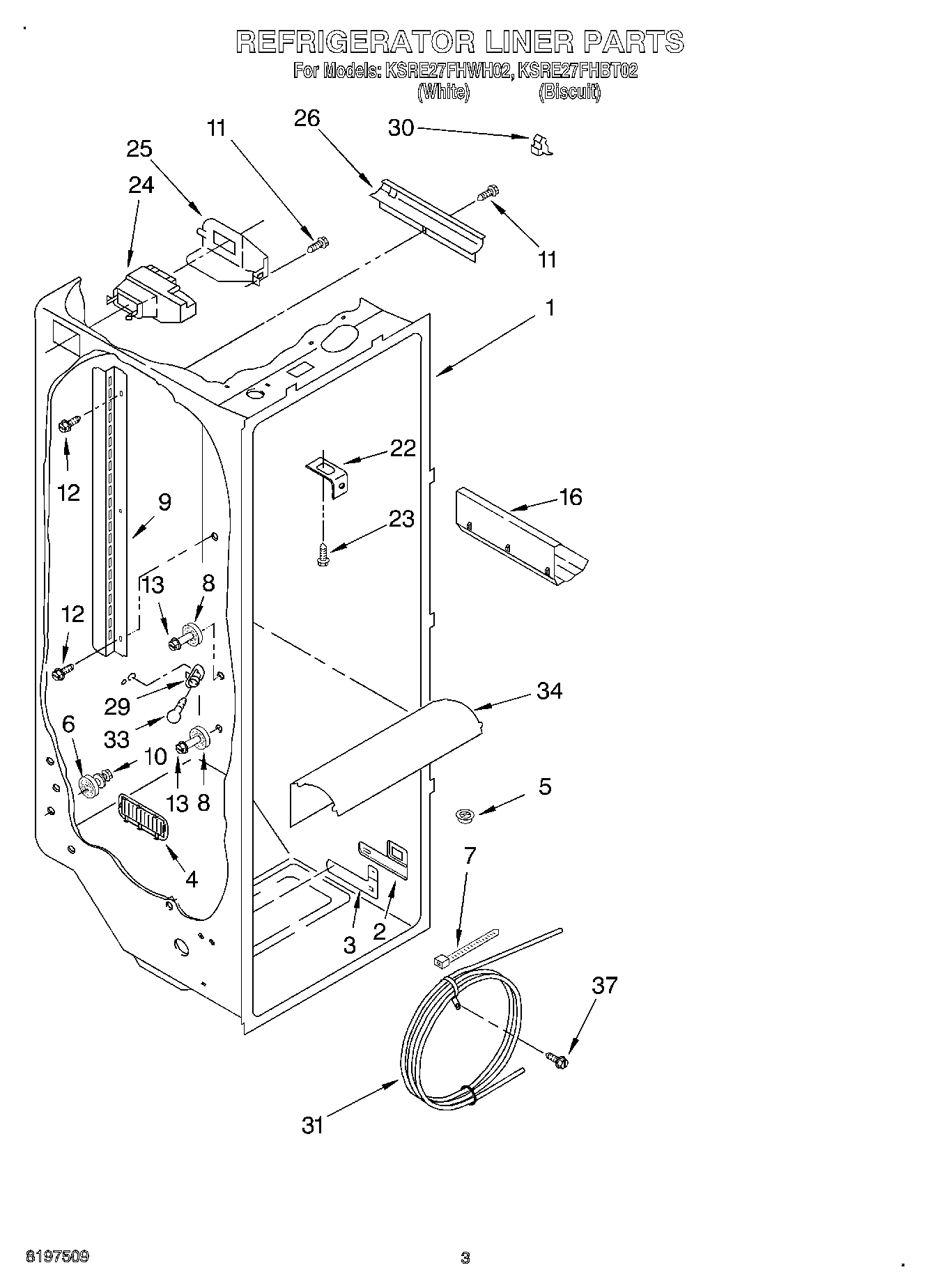 02 - REFRIGERATOR LINER