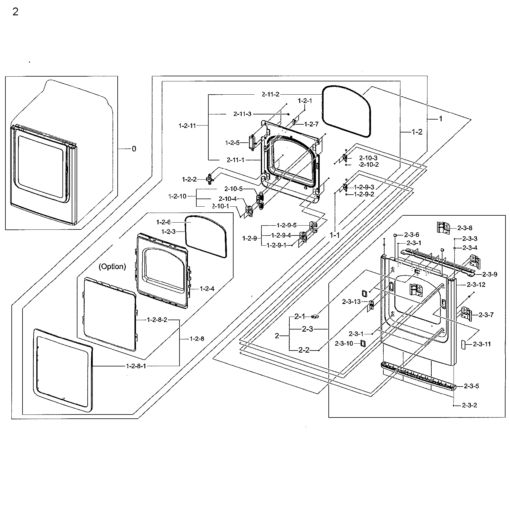 FRAME FRONT & DOOR