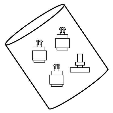 W10882121 Whirlpool Leveling Feet