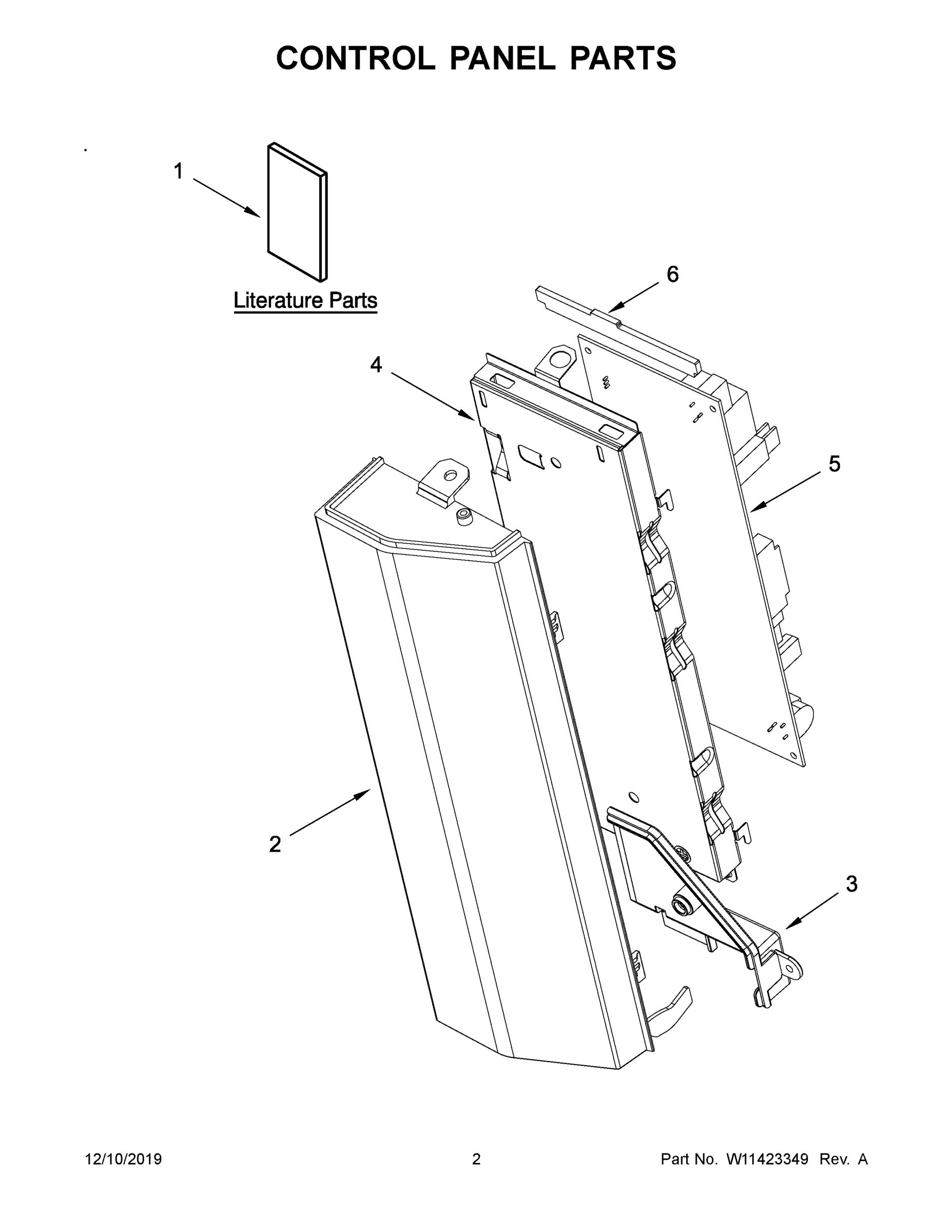 02 - CONTROL PANEL PARTS
