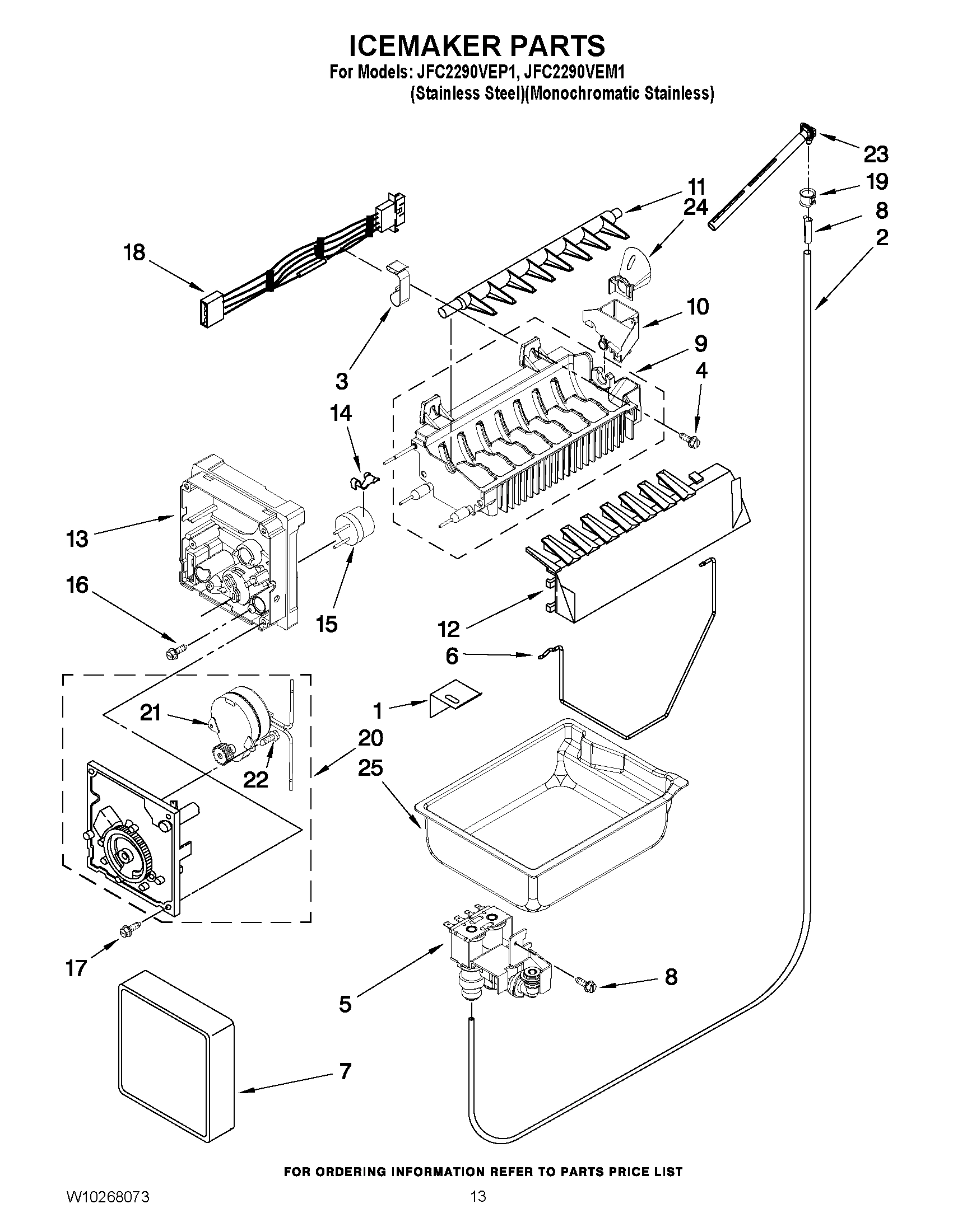 07 - ICEMAKER PARTS