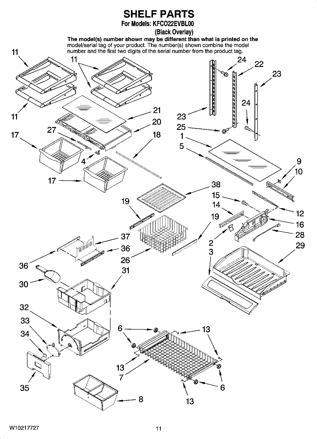 06 - SHELF PARTS