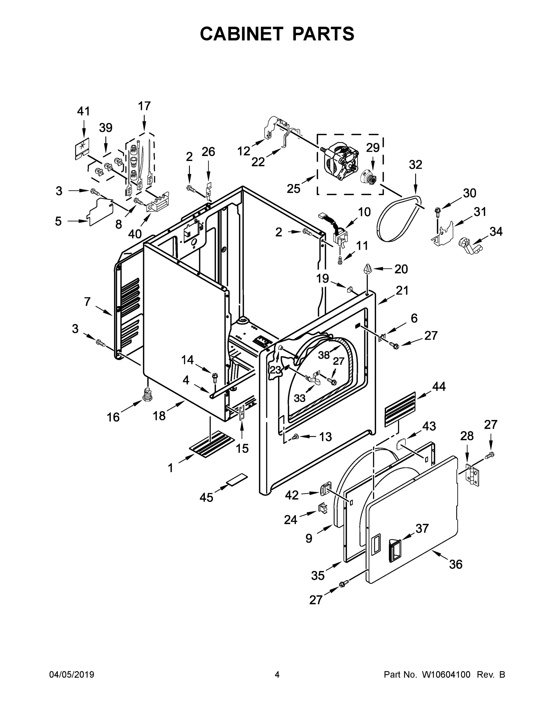 03 - CABINET PARTS
