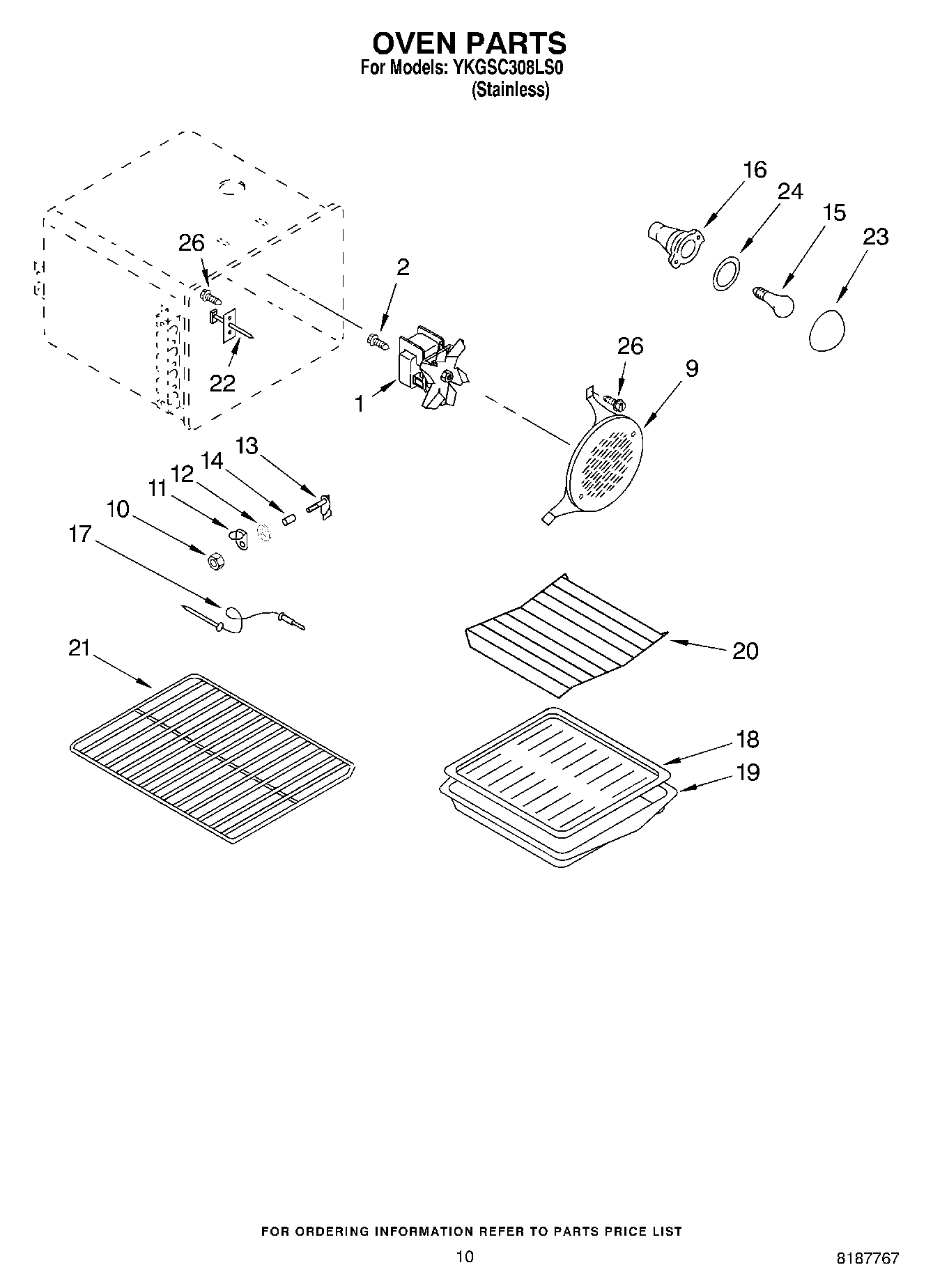 07 - OVEN PARTS