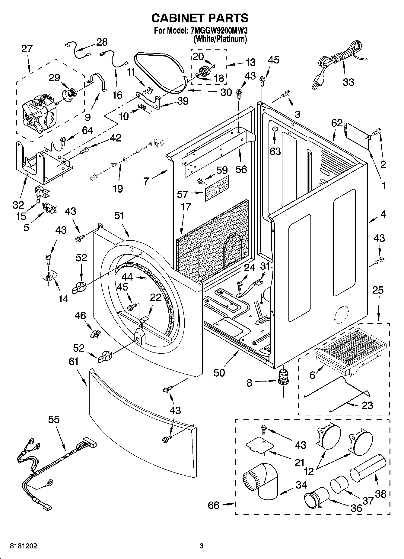 02 - CABINET PARTS