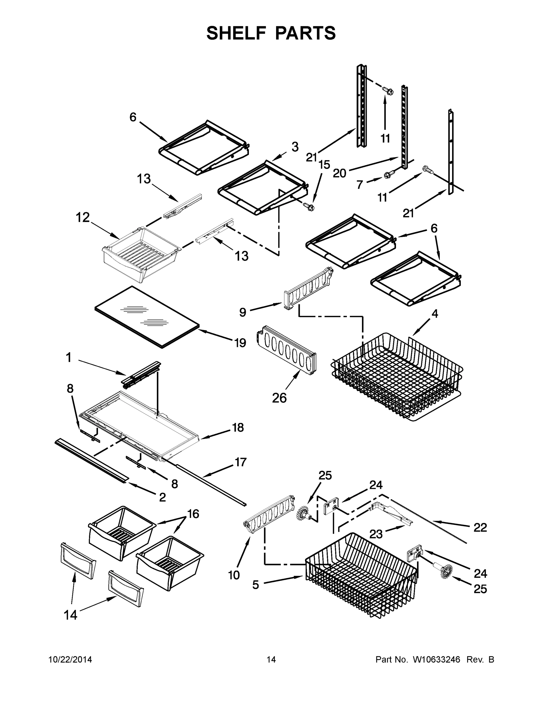 08 - SHELF PARTS