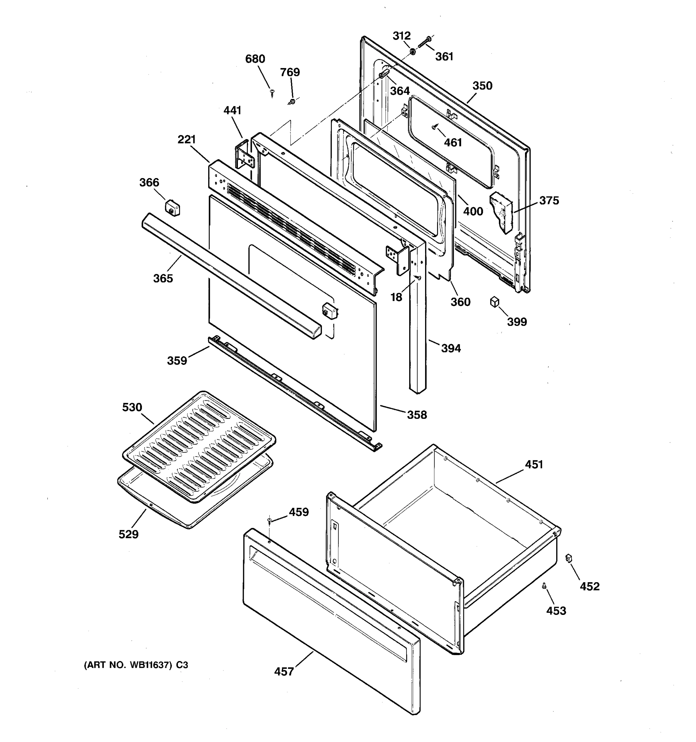 DOOR & DRAWER PARTS