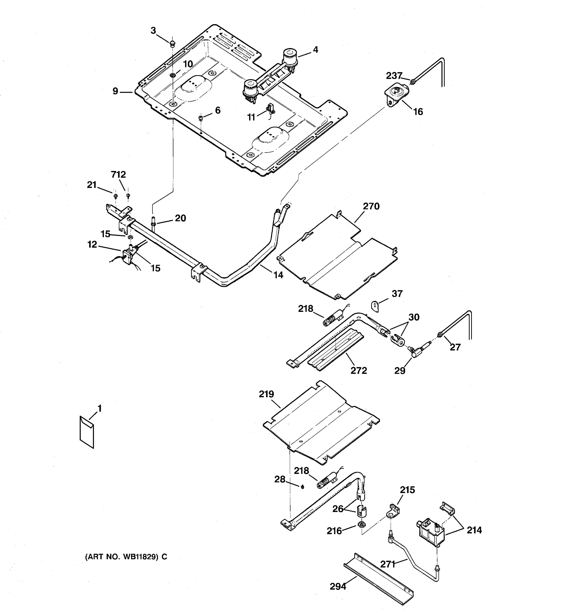 GAS & BURNER PARTS