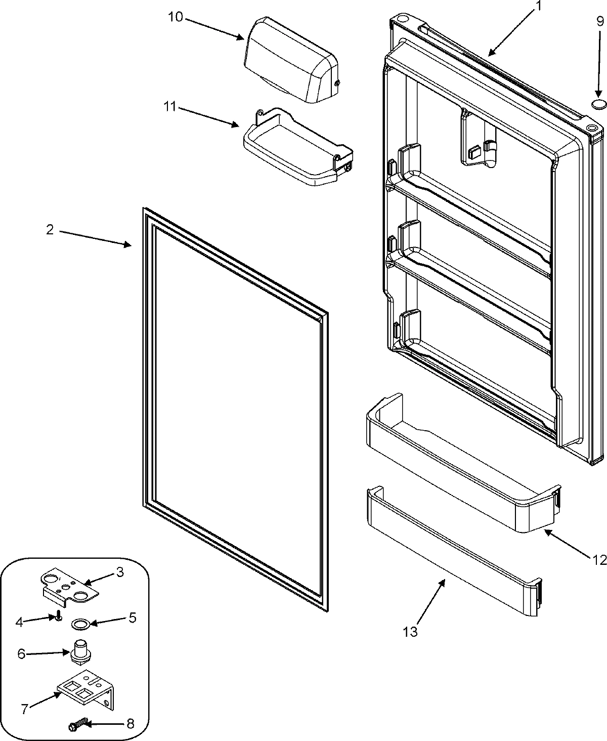 05 - FRESH FOOD DOOR