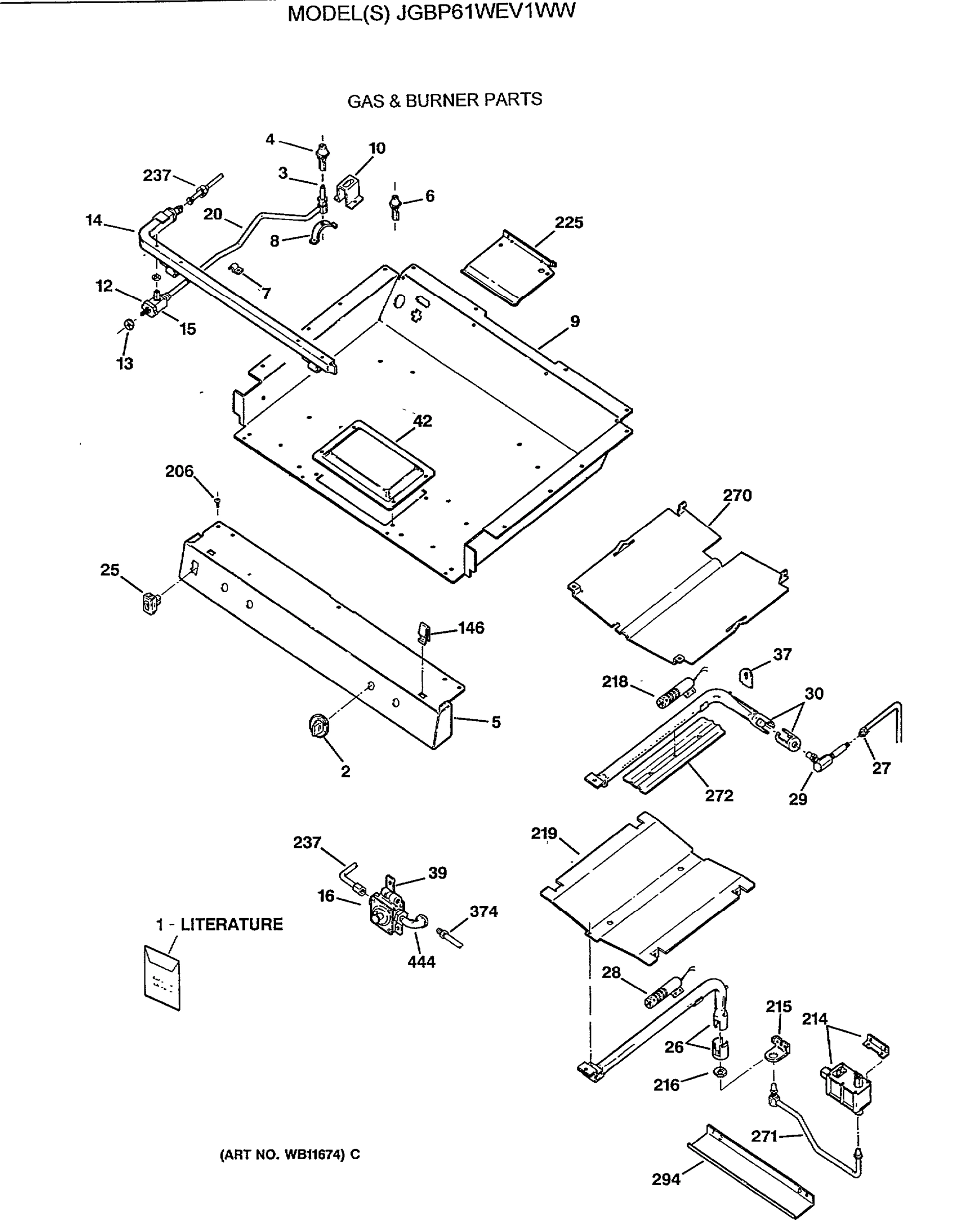 GAS & BURNER PARTS