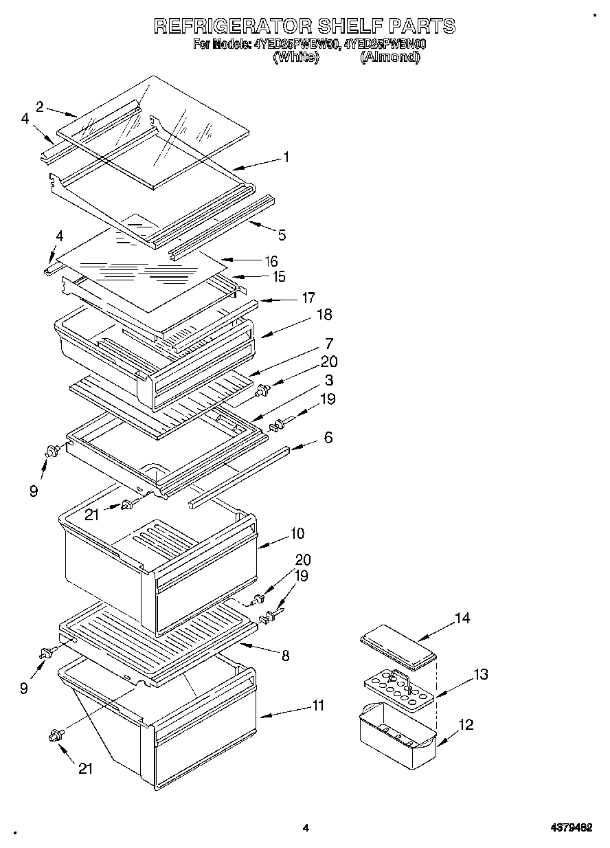 03 - REFRIGERATOR SHELF