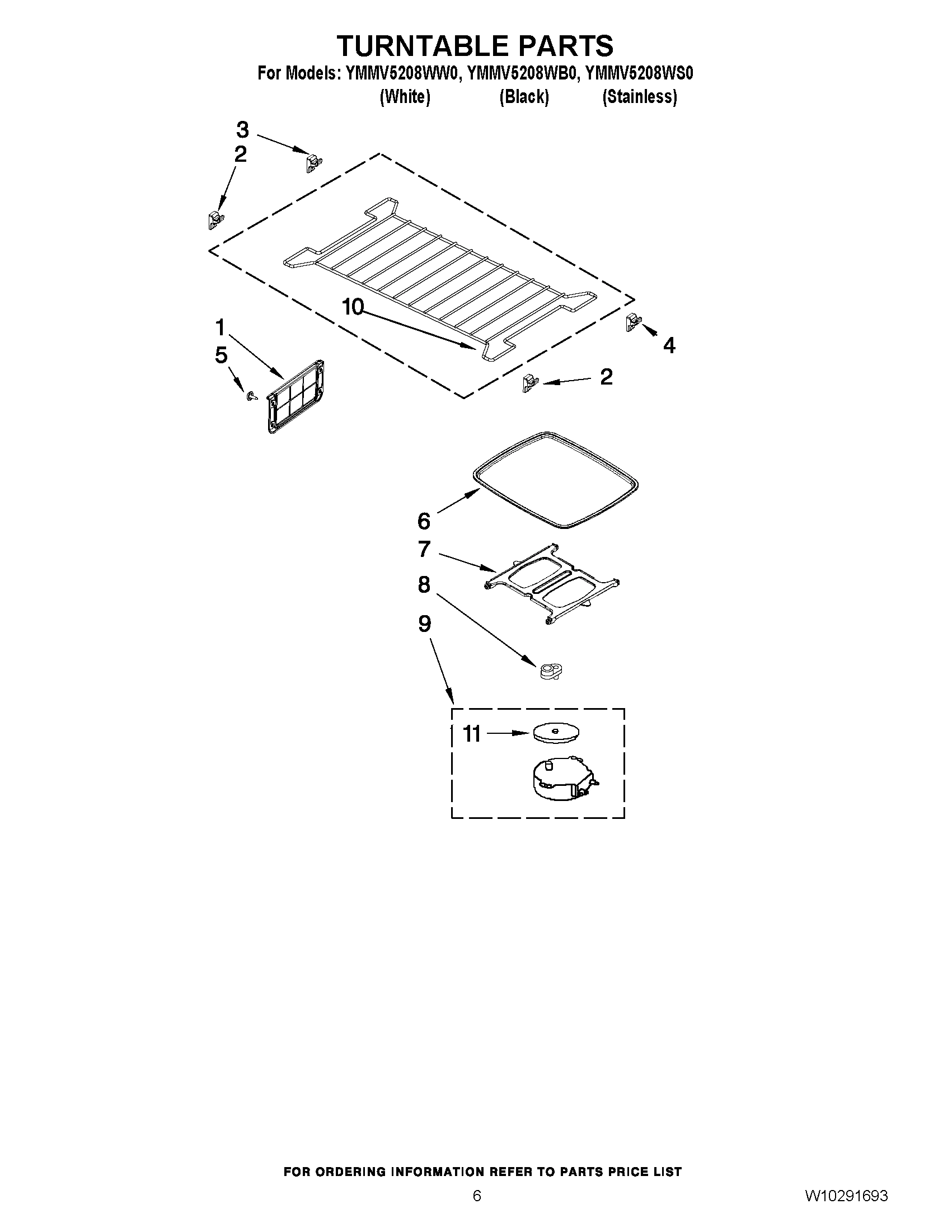 05 - TURNTABLE PARTS