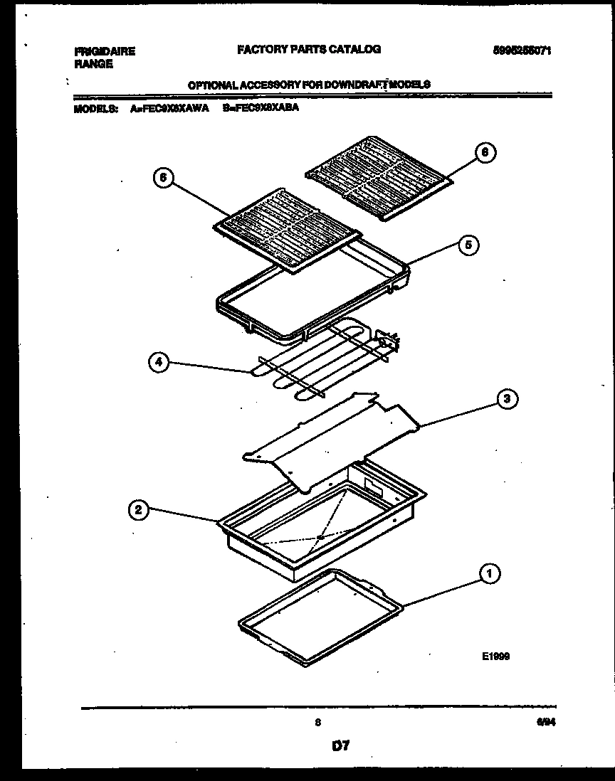 05 - BROILER DRAWER PARTS