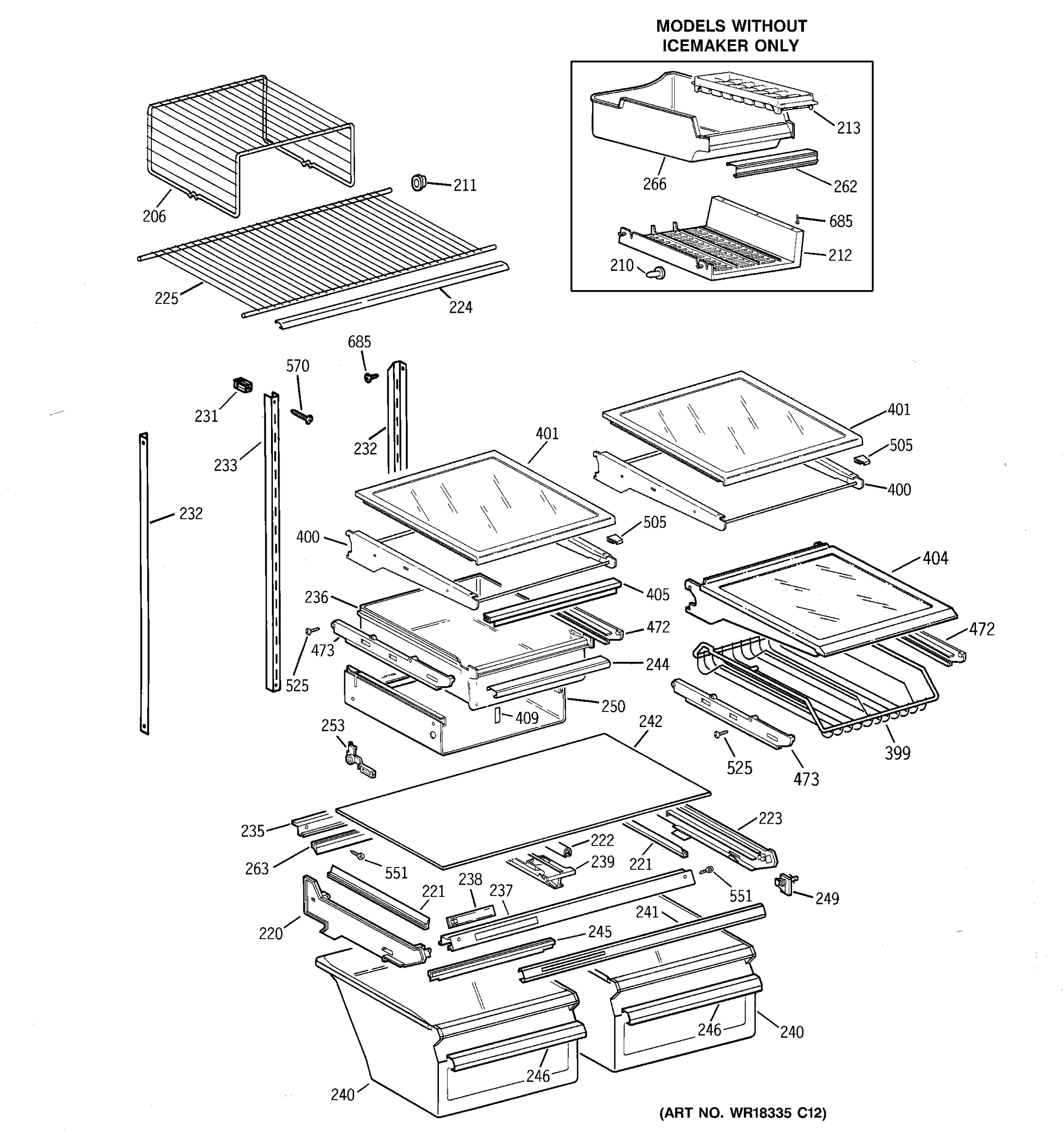 SHELF PARTS