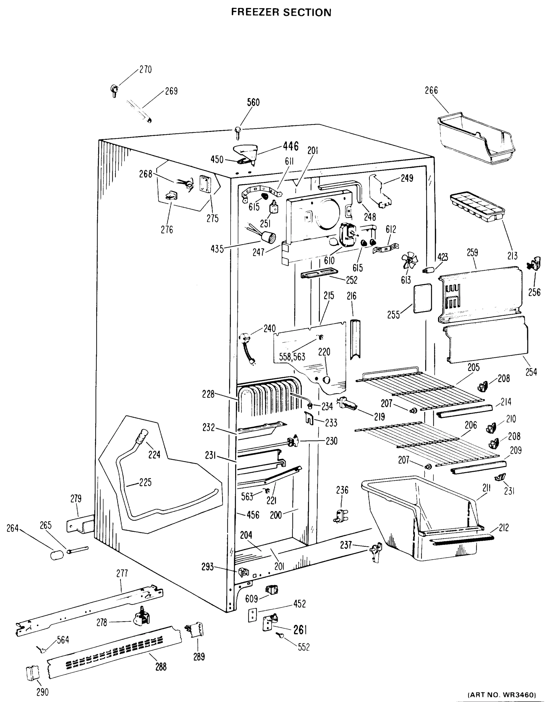FREEZER SECTION