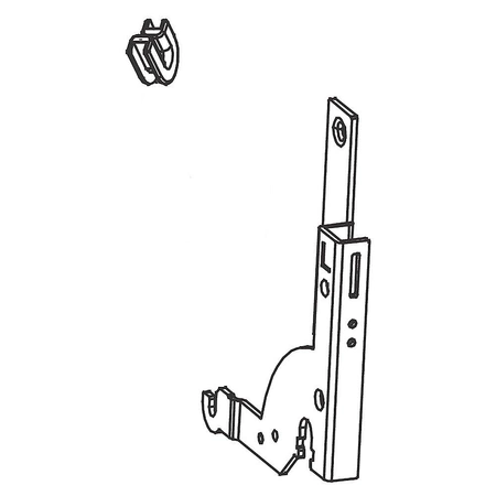 5304519980 Frigidaire Dishwasher Hinge Kit