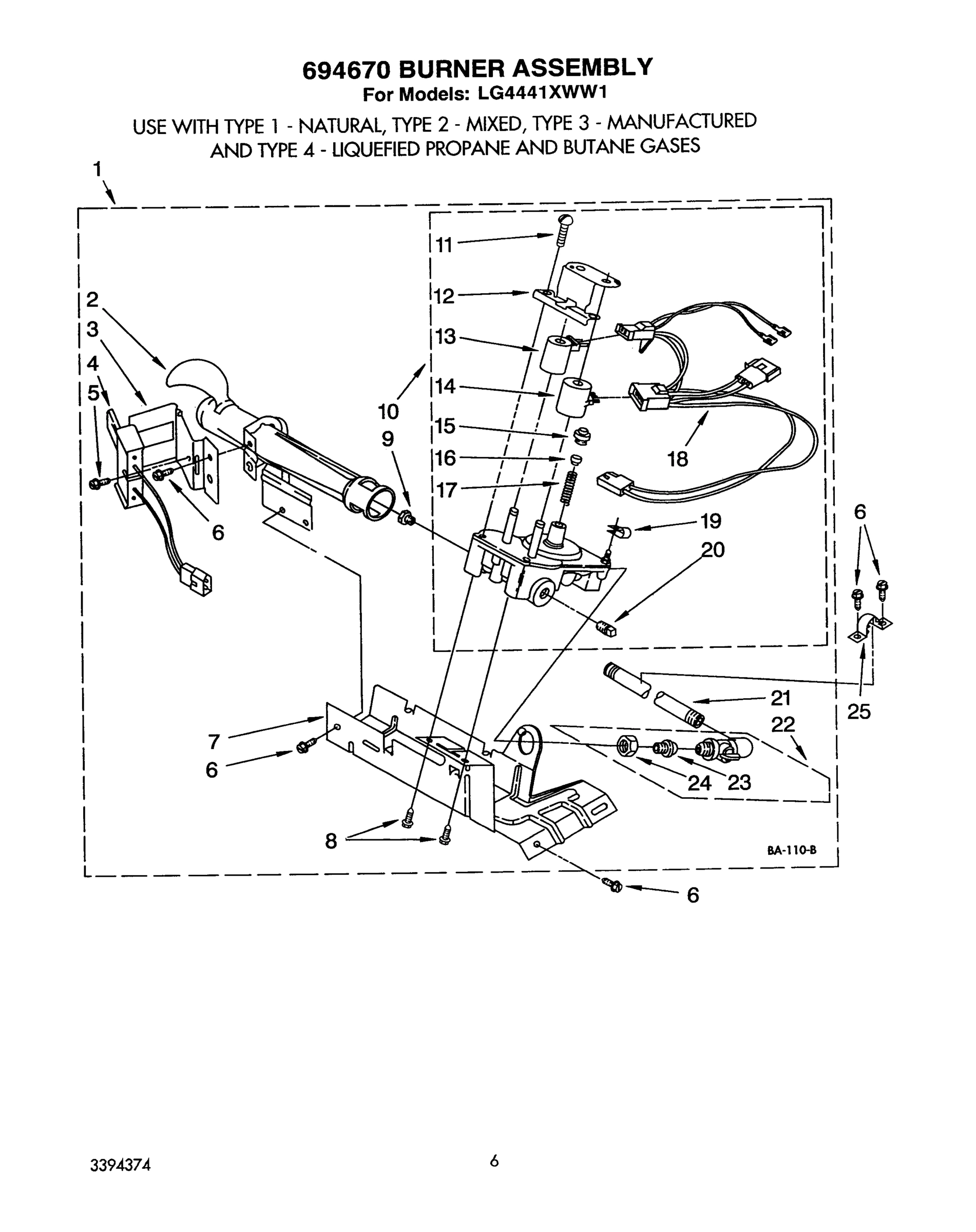 04 - BURNER ASSEMBLY