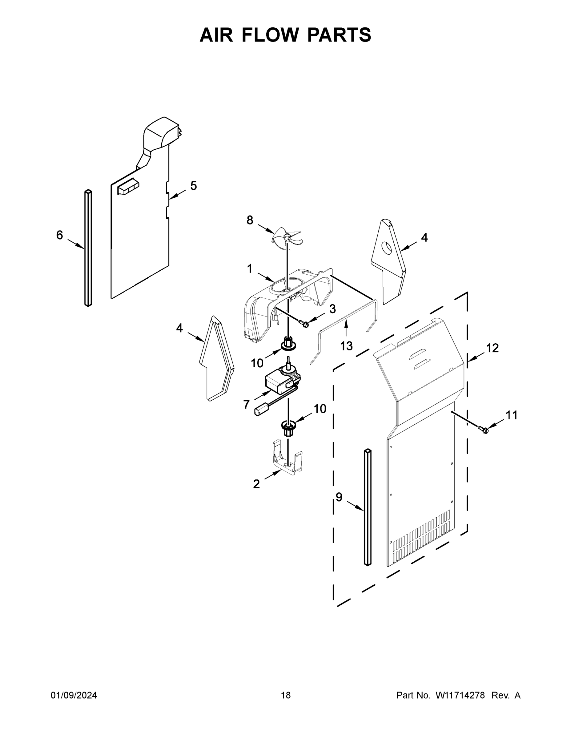 10 - AIR FLOW PARTS