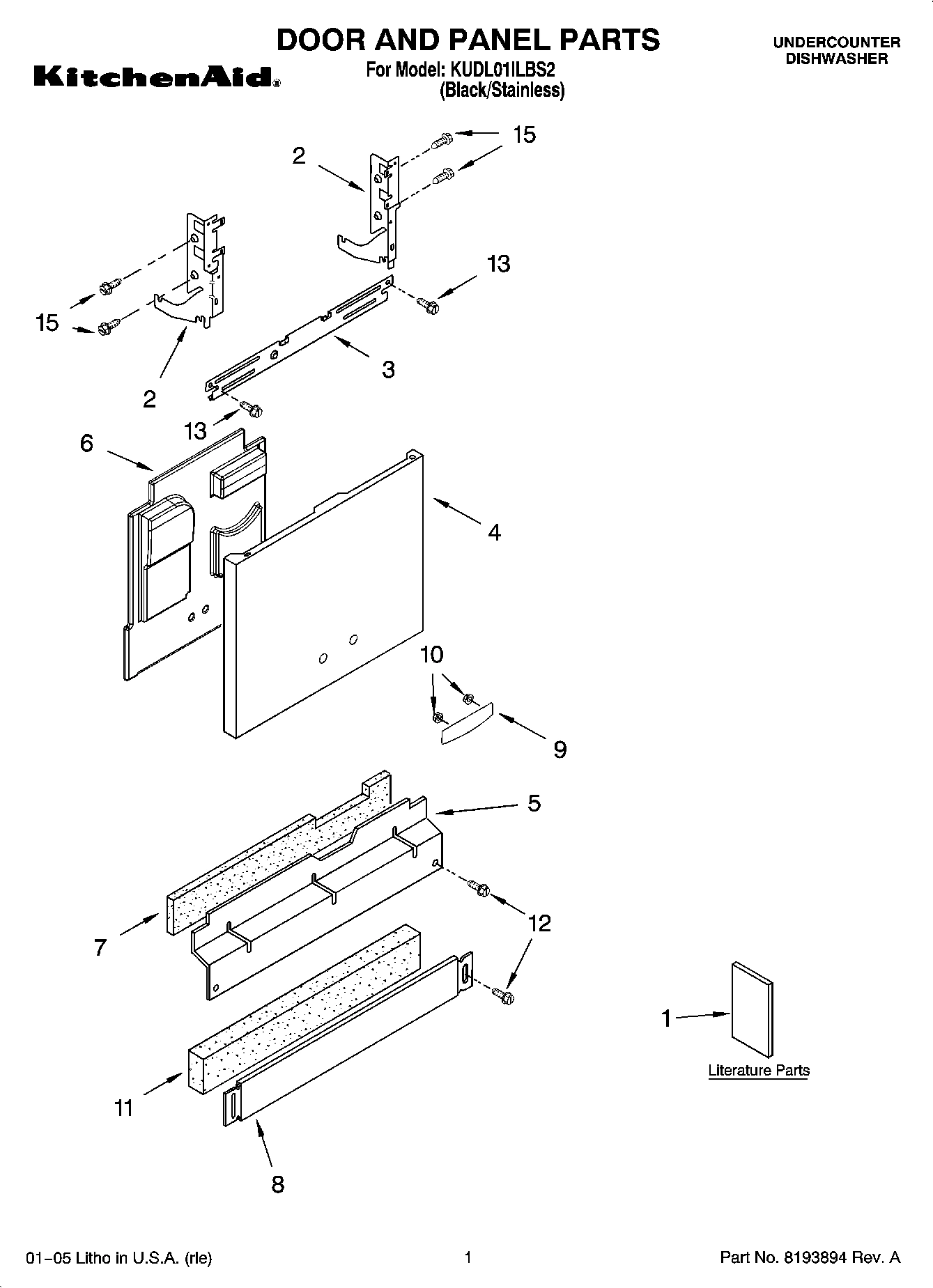 01 - DOOR AND PANEL PARTS