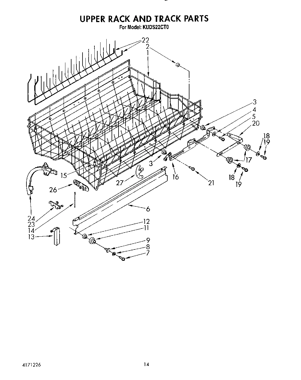 11 - UPPER RACK AND TRACK