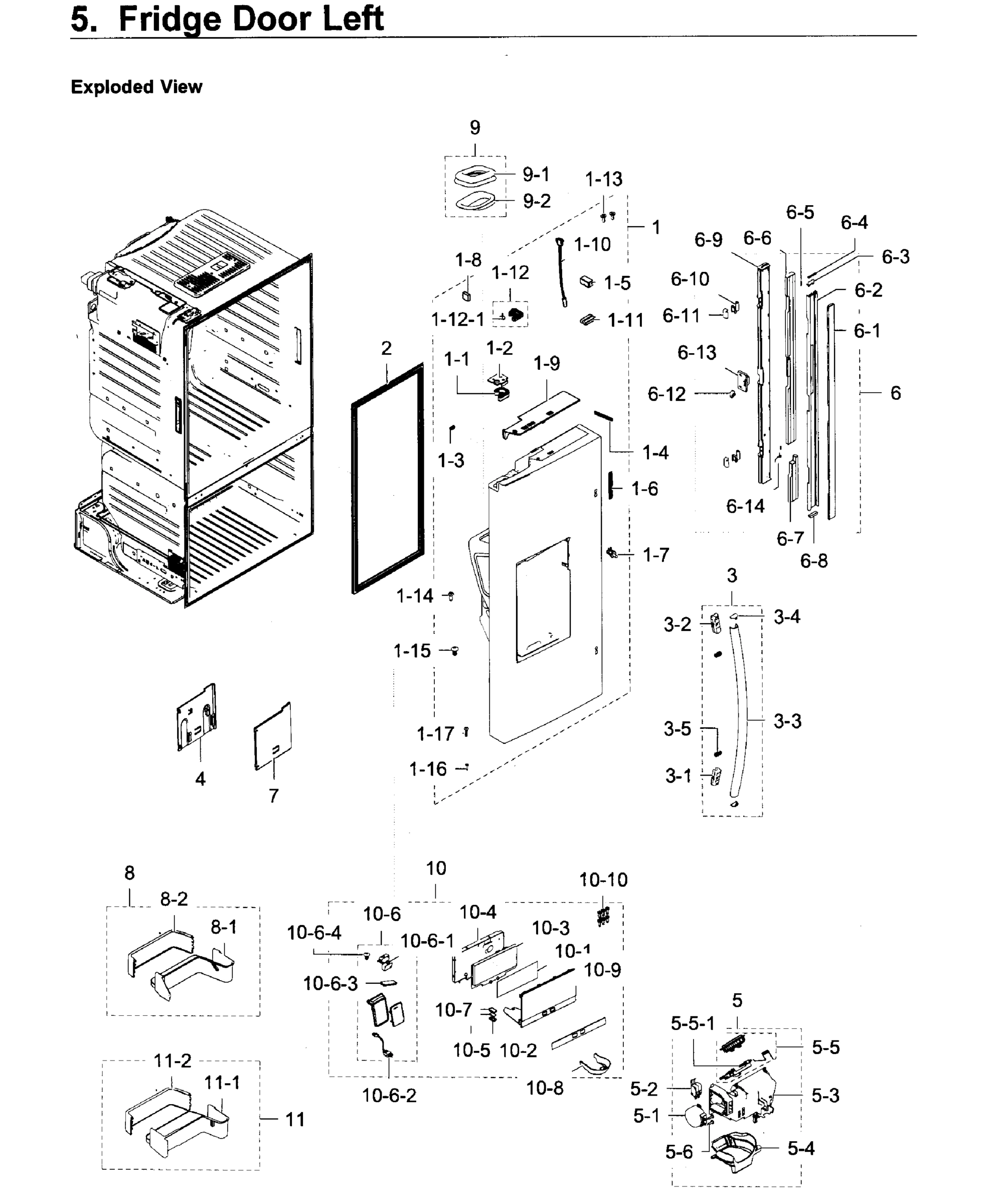 FRIDGE DOOR L