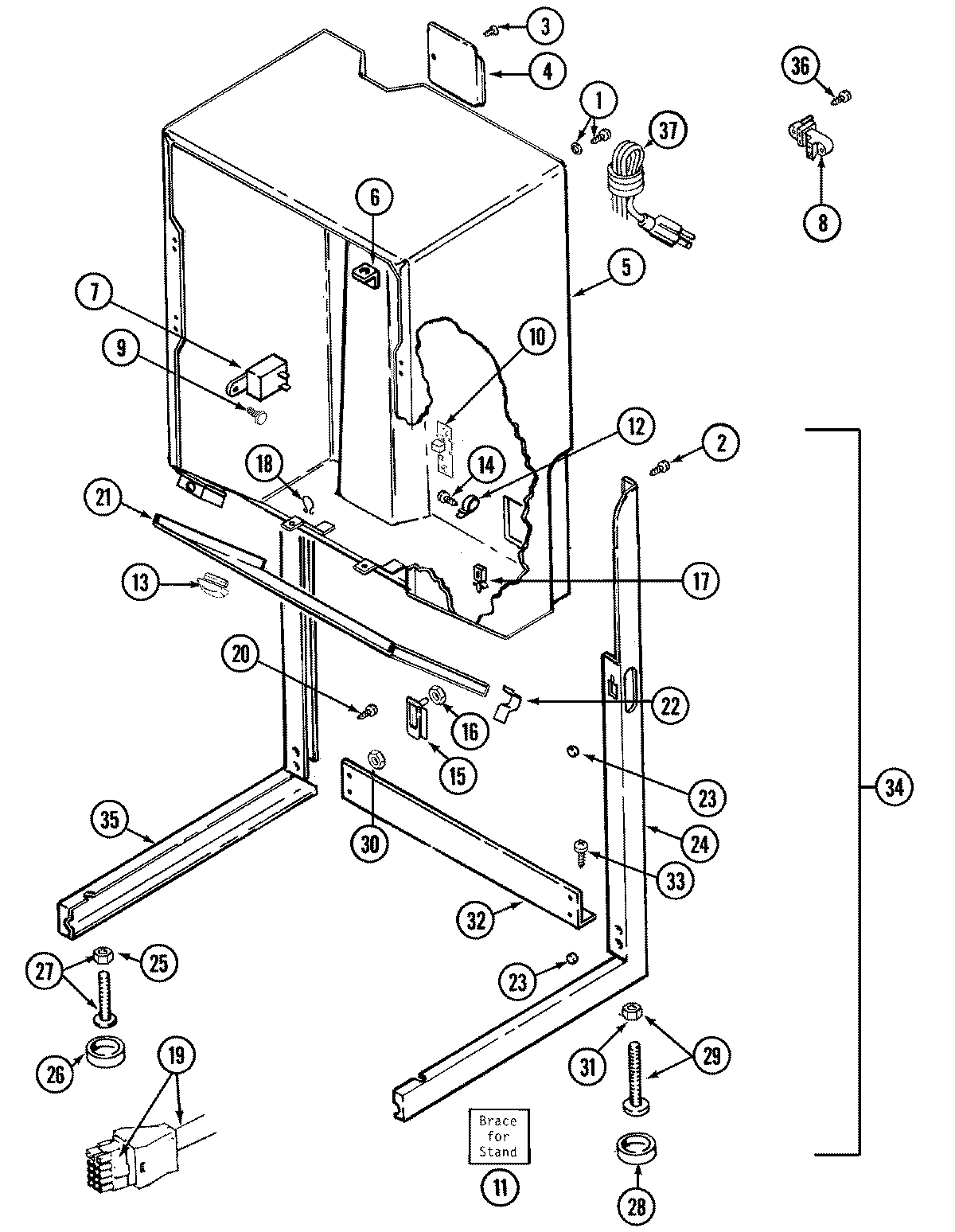 03 - CABINET-DRYER (LSG7804AAM & ABM)
