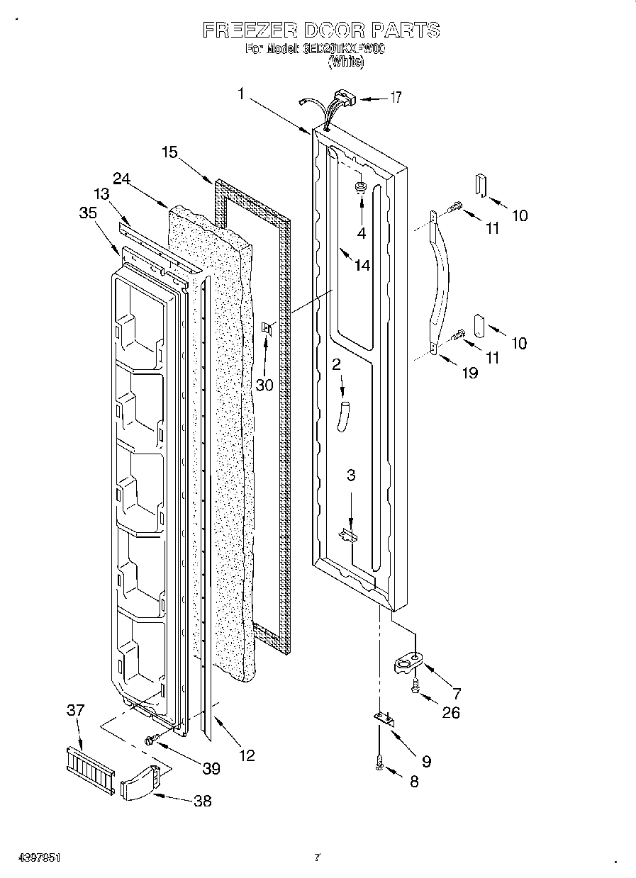 05 - FREEZER DOOR