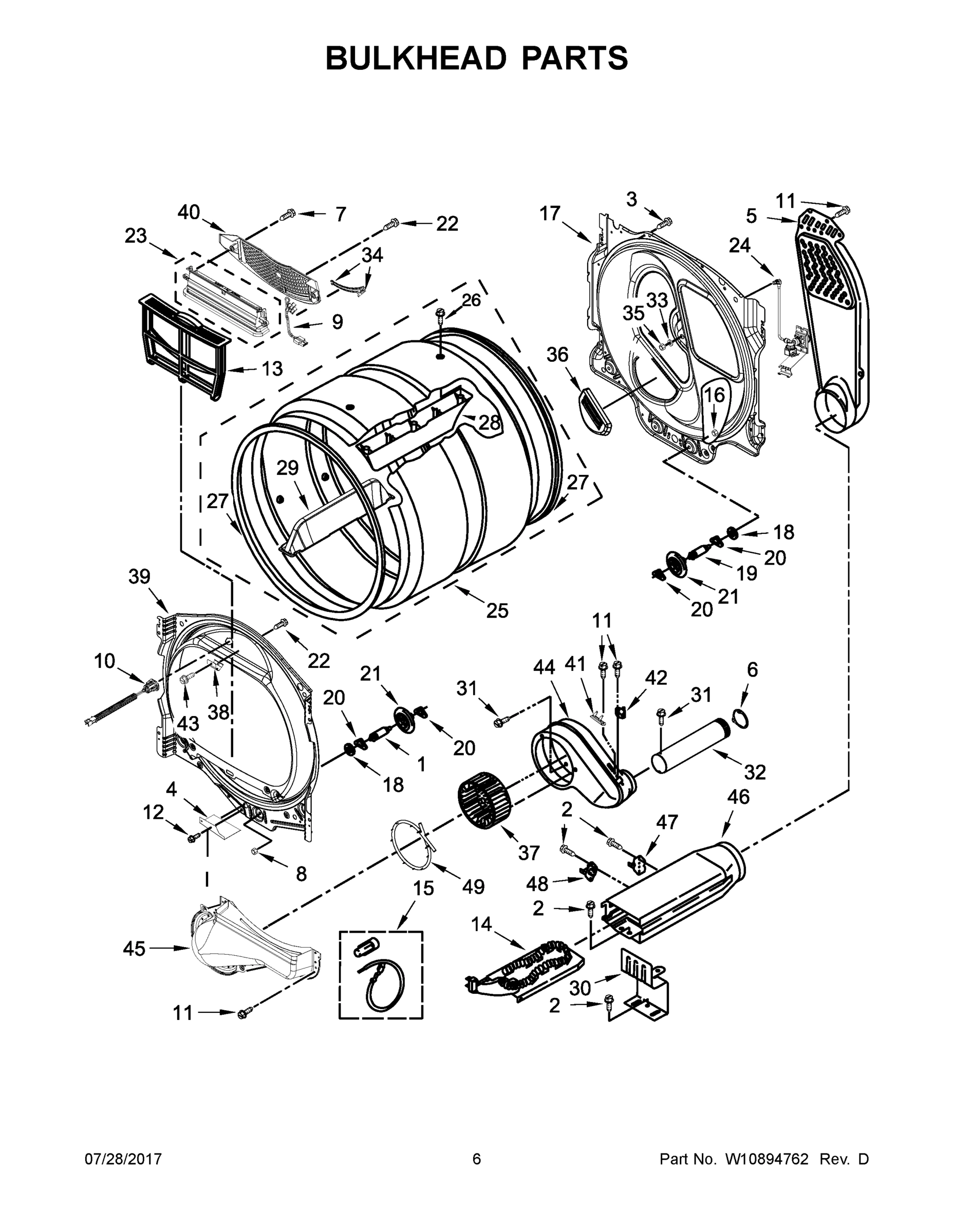 04 - BULKHEAD PARTS