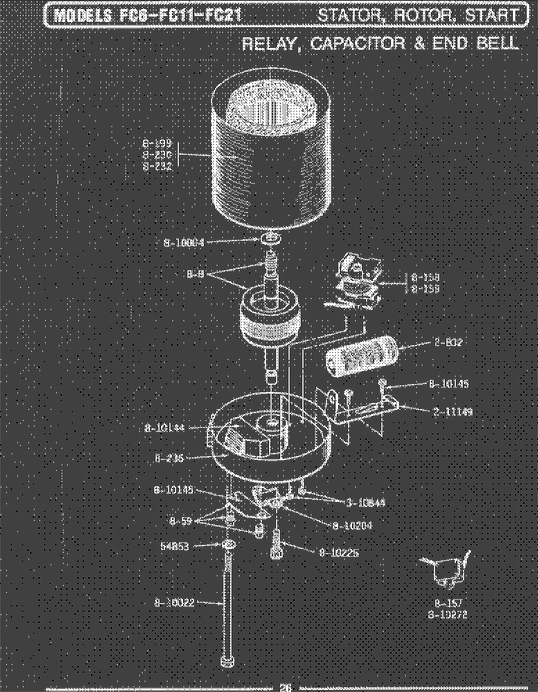 14 - STATR,ROTOR,RELAY,CPTR,BELL (FC6,11,21)