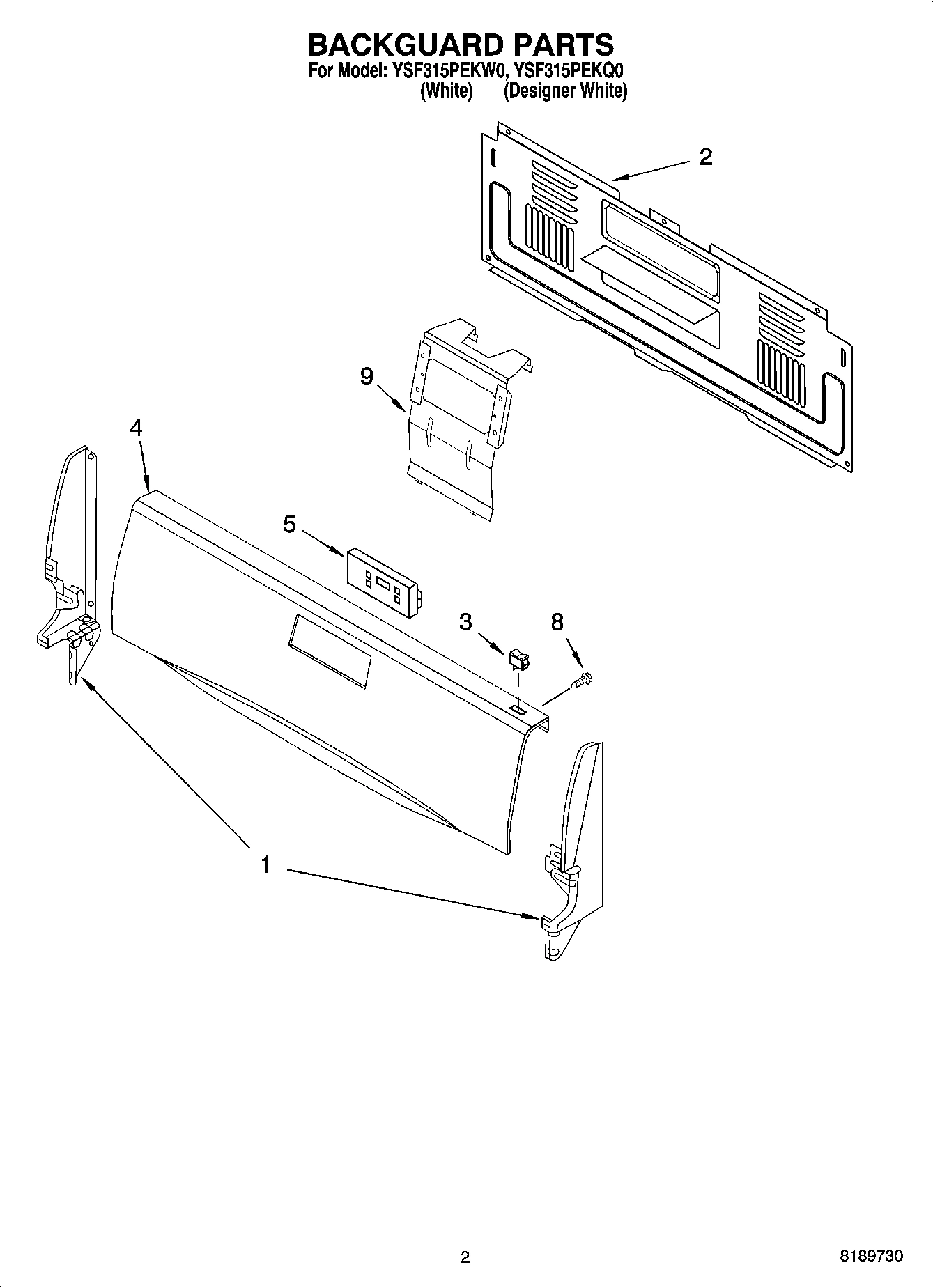 02 - BACKGUARD PARTS