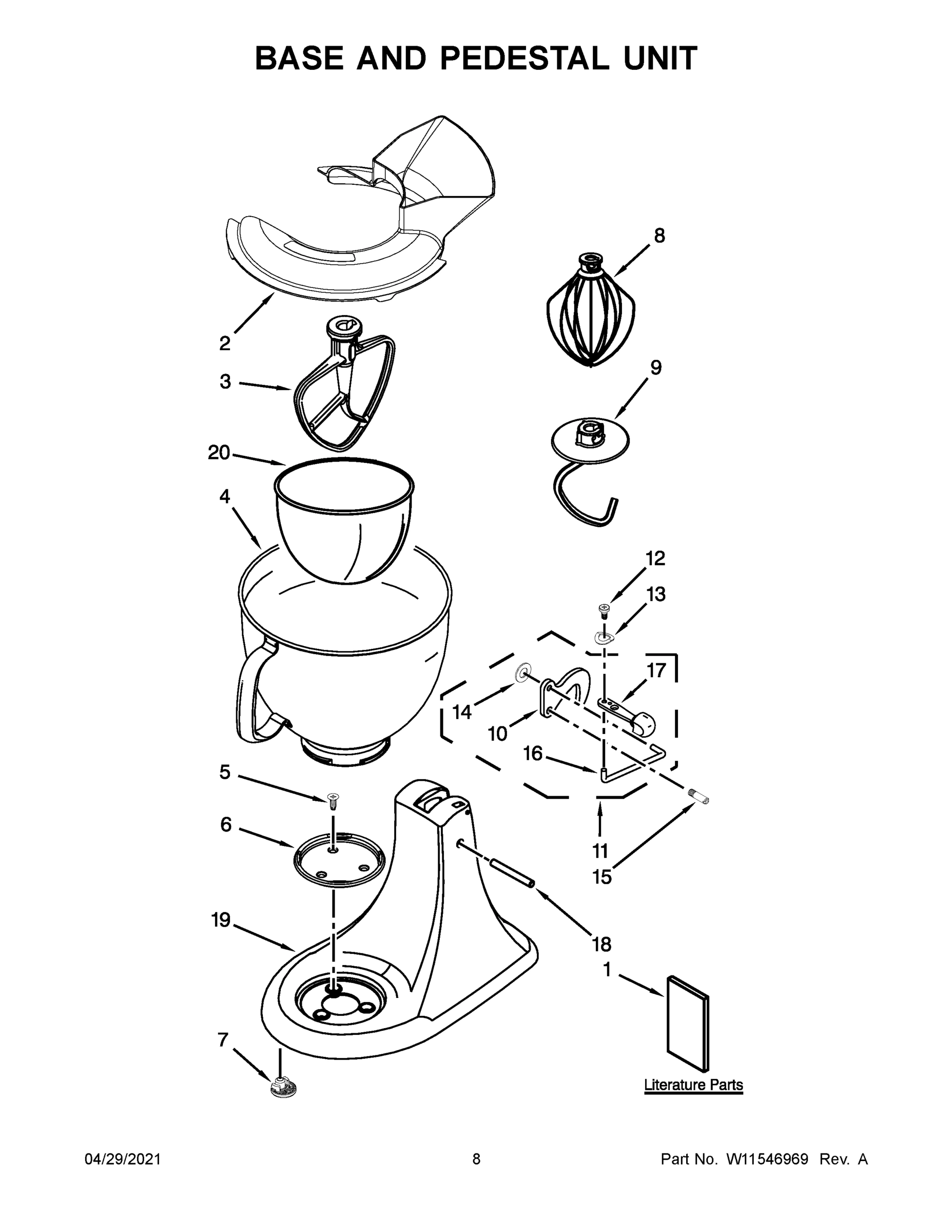 05 - BASE AND PEDESTAL UNIT