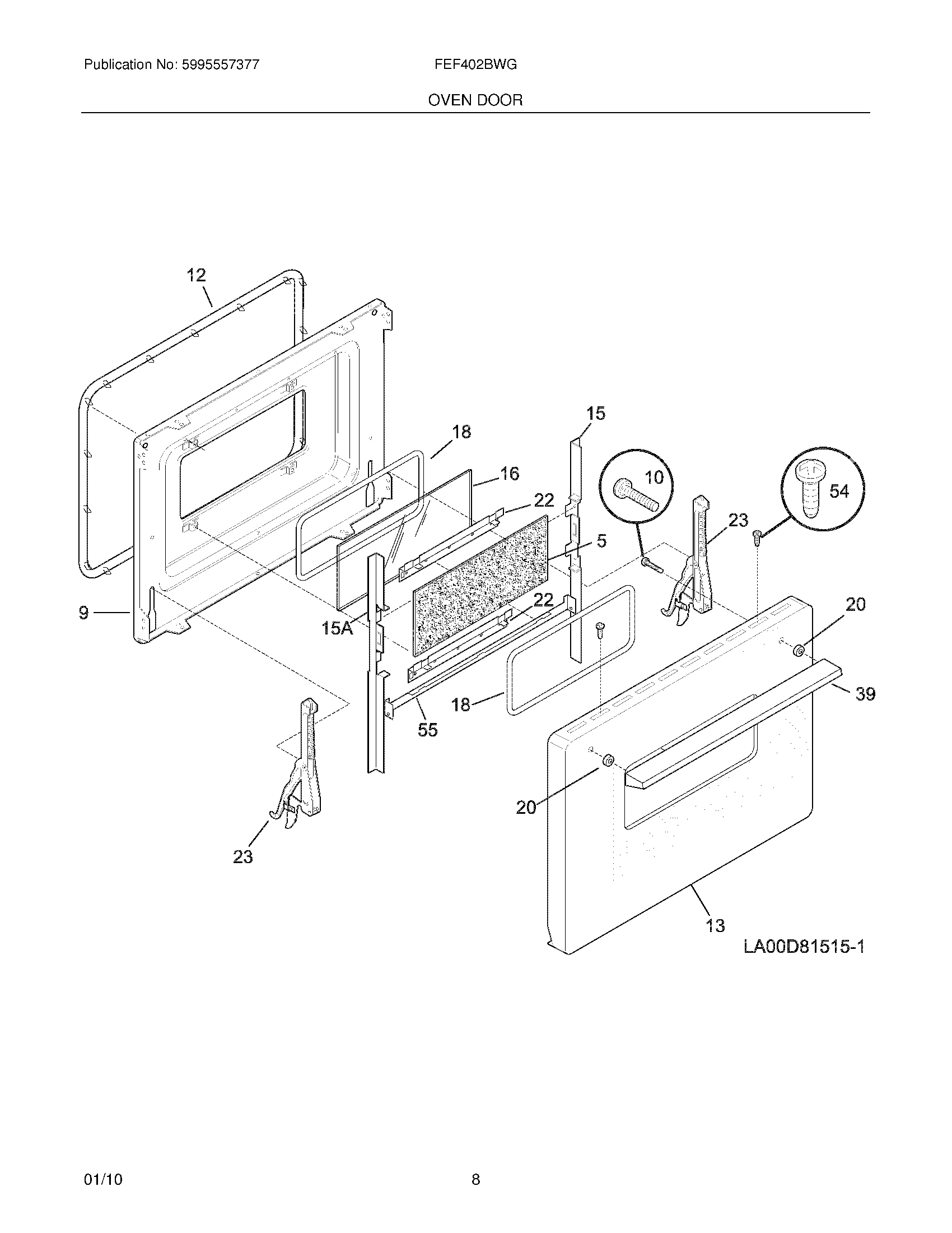 09 - OVEN DOOR