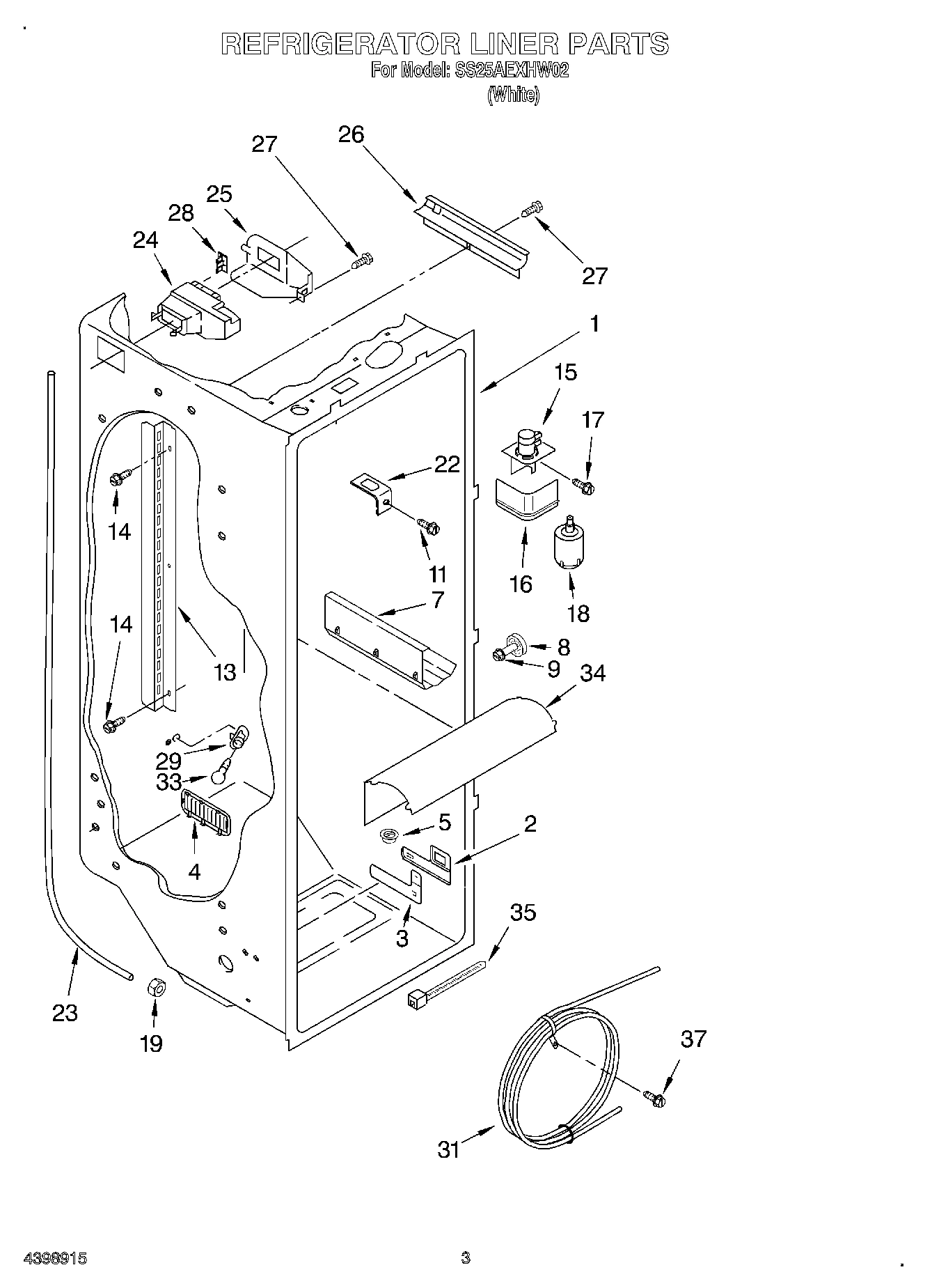 02 - REFRIGERATOR LINER