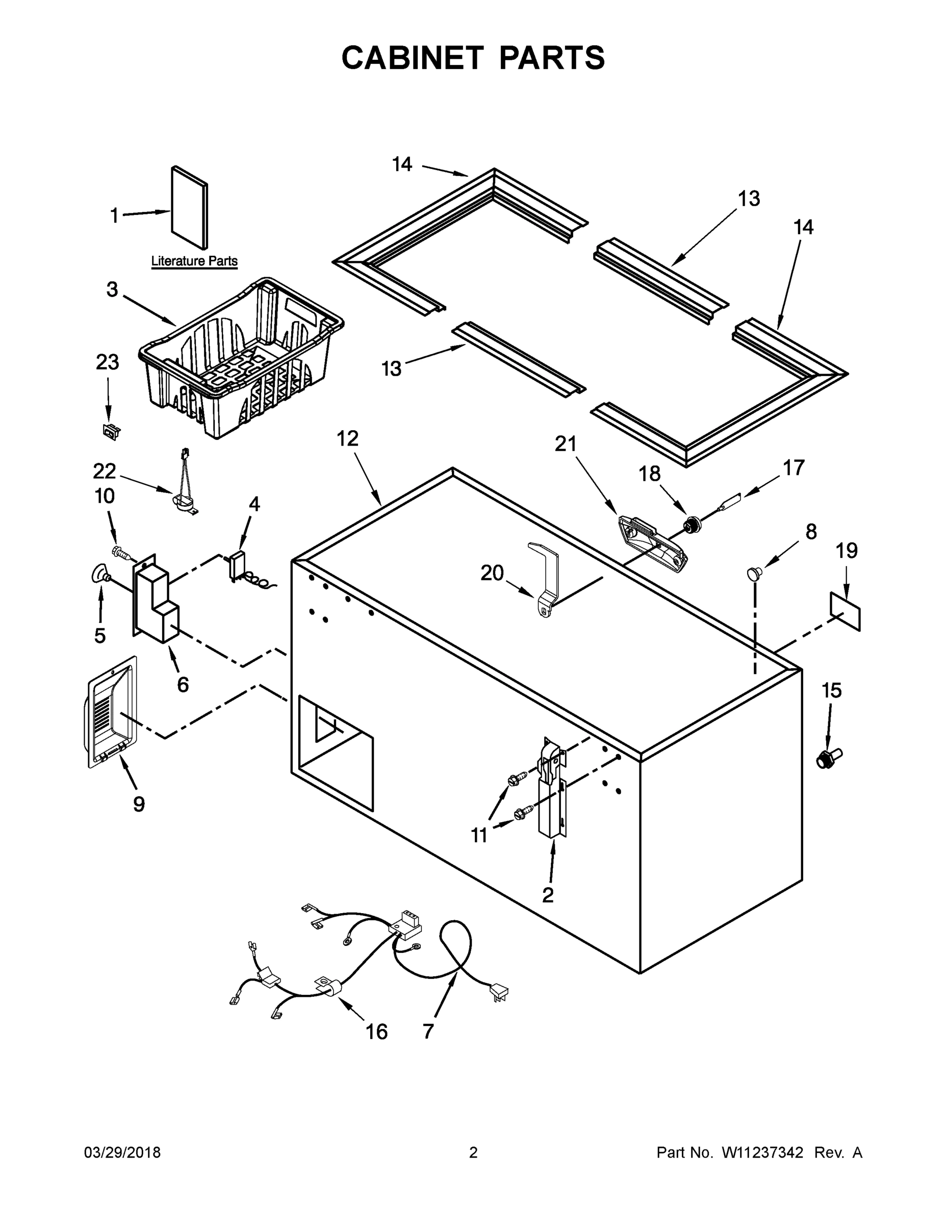 02 - CABINET PARTS