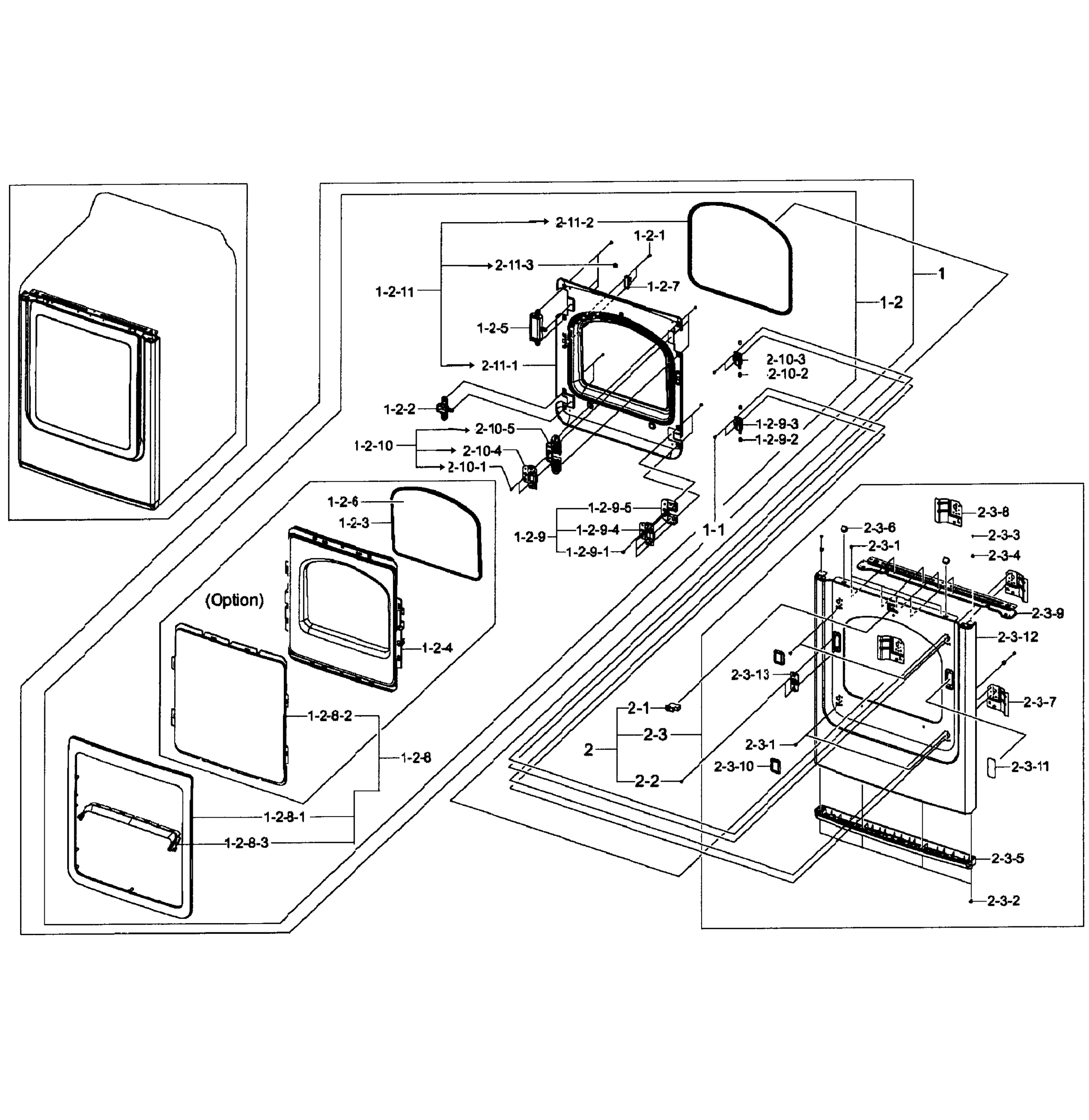 FRONT/DOOR ASSY