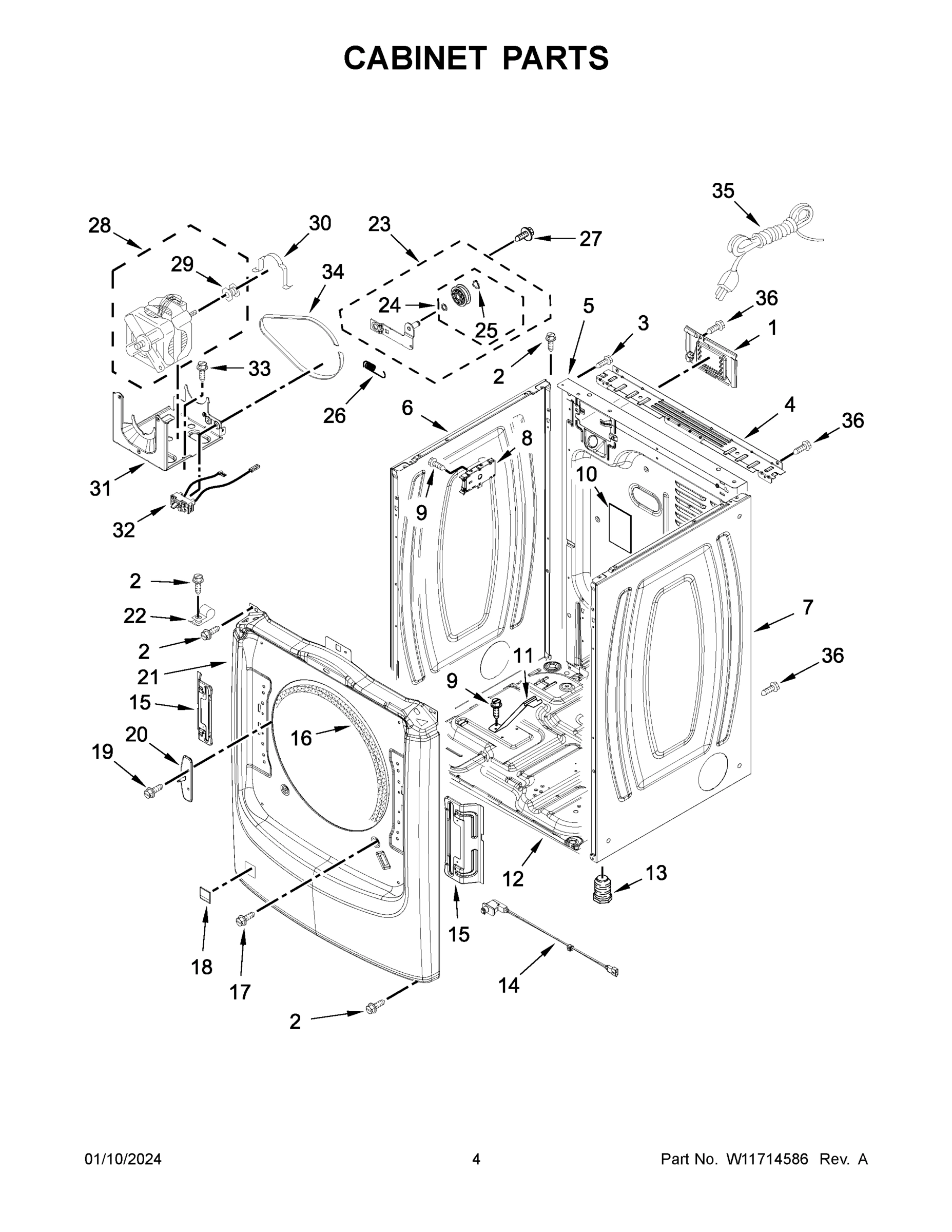 03 - CABINET PARTS