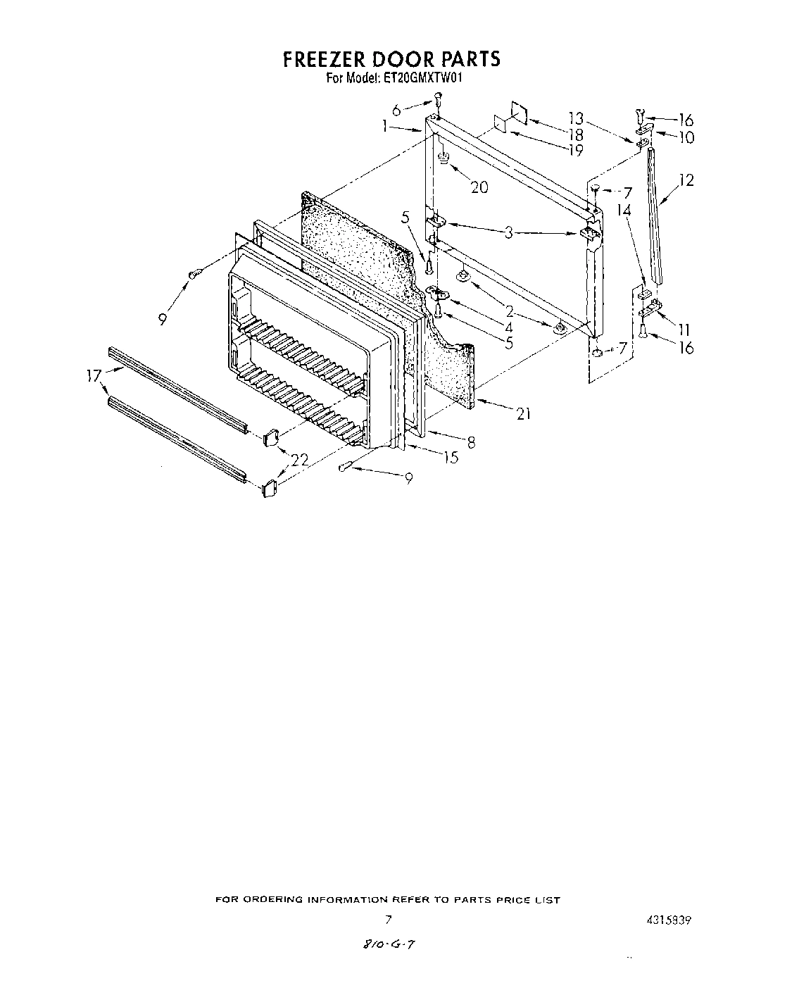 06 - FREEZER DOOR