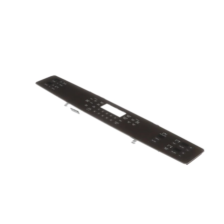 WB27X21439 GE Oven Control & Glass Assembly