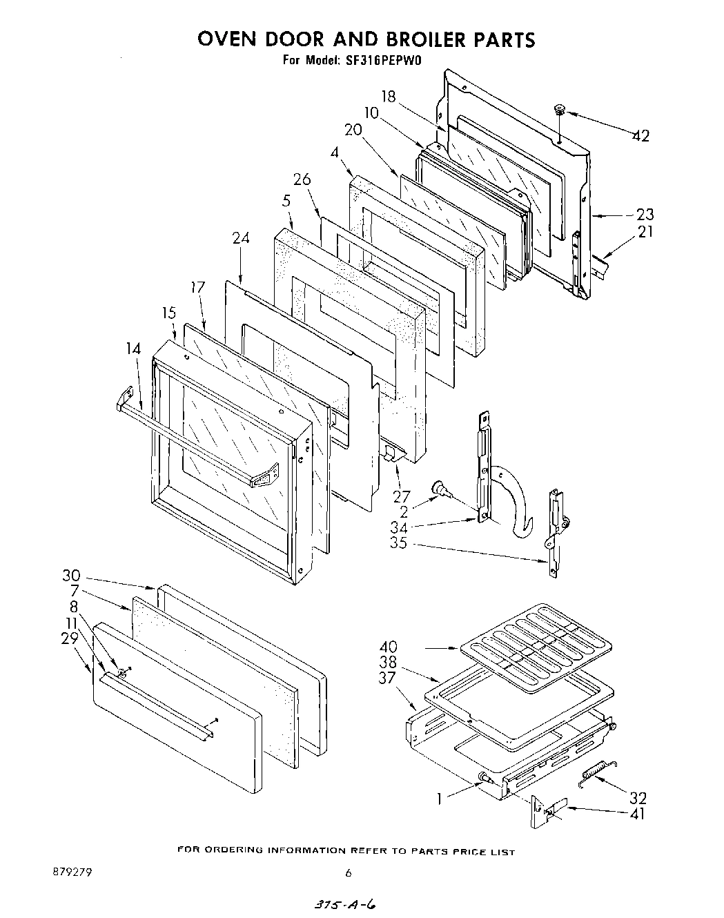 04 - OVEN DOOR AND BROILER