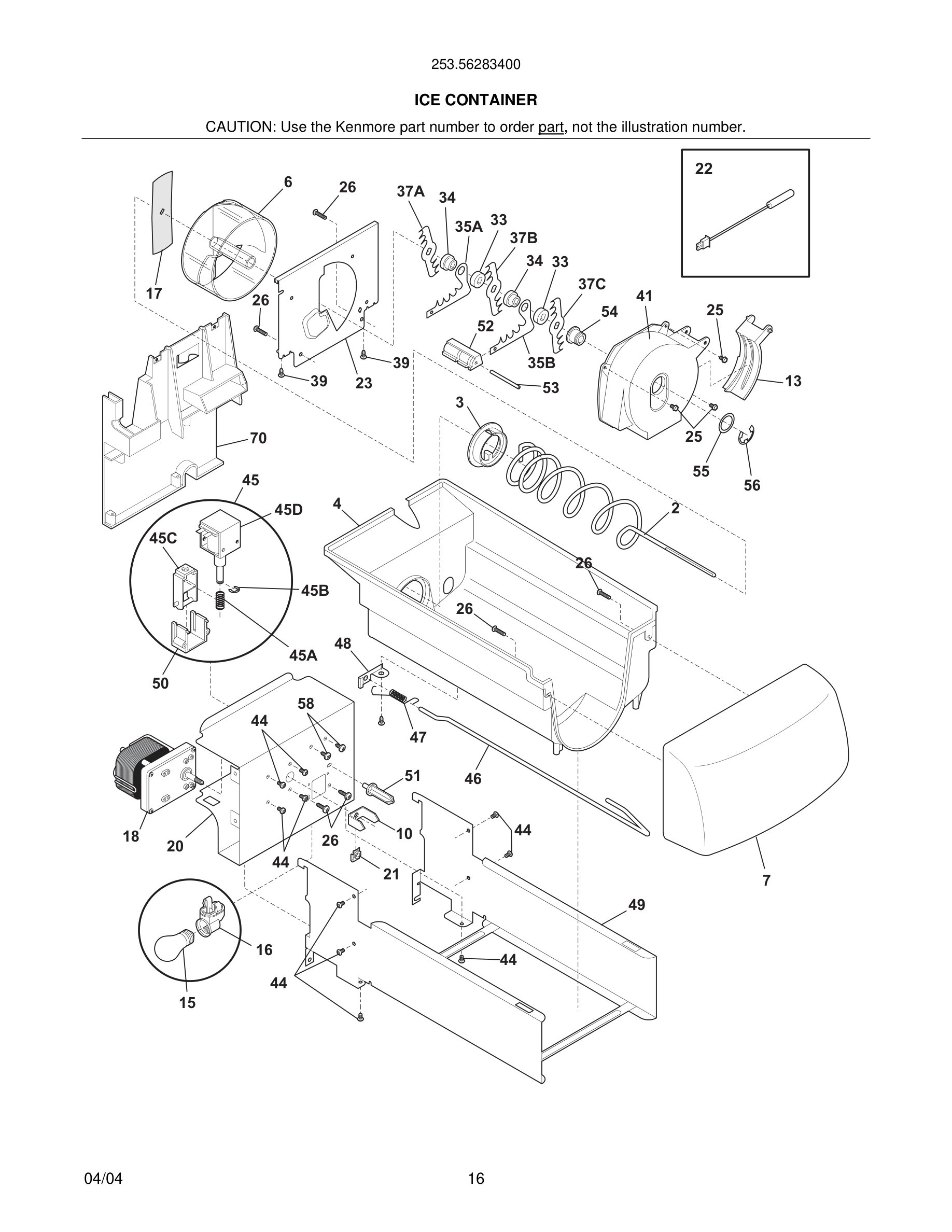 17 - ICE CONTAINER
