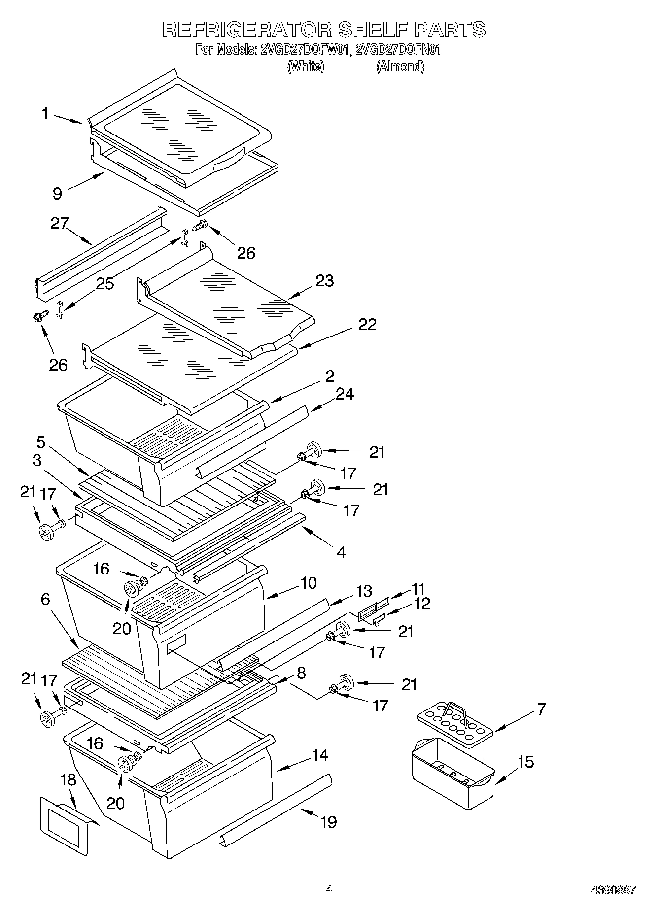 03 - REFRIGERATOR SHELF