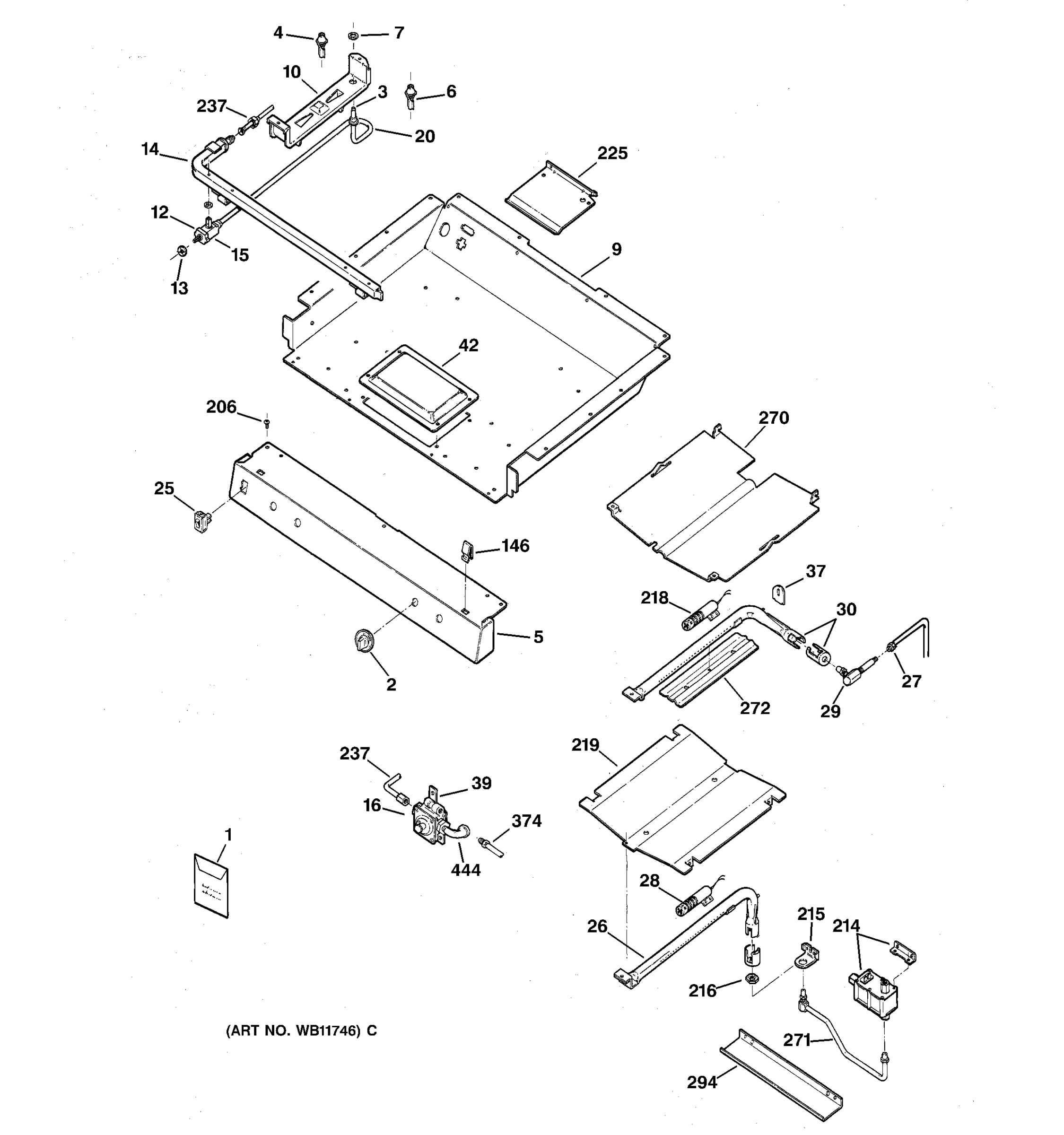 GAS & BURNER PARTS