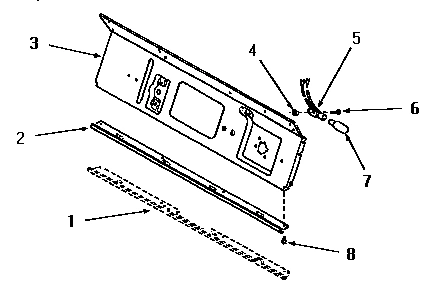 13 - PANEL SUPPORT PLATE AND BULB