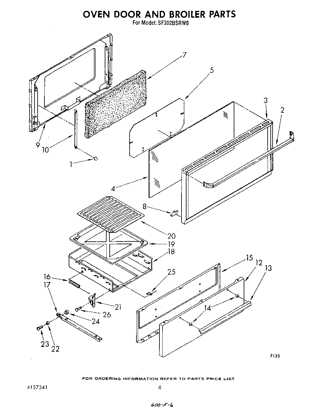 05 - OVEN DOOR AND BROILER